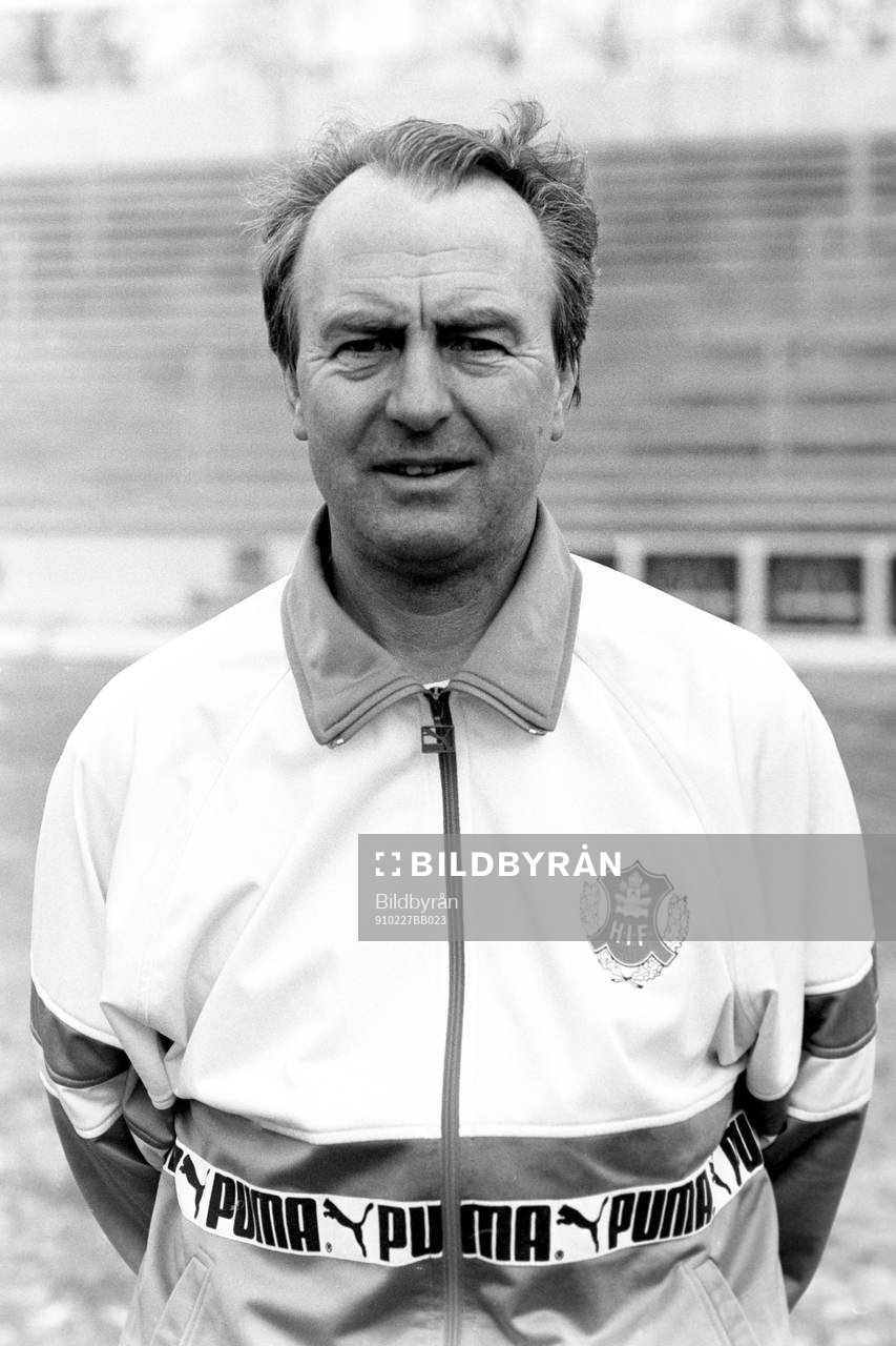 Bo Nilsson, tränare i Helsingborg