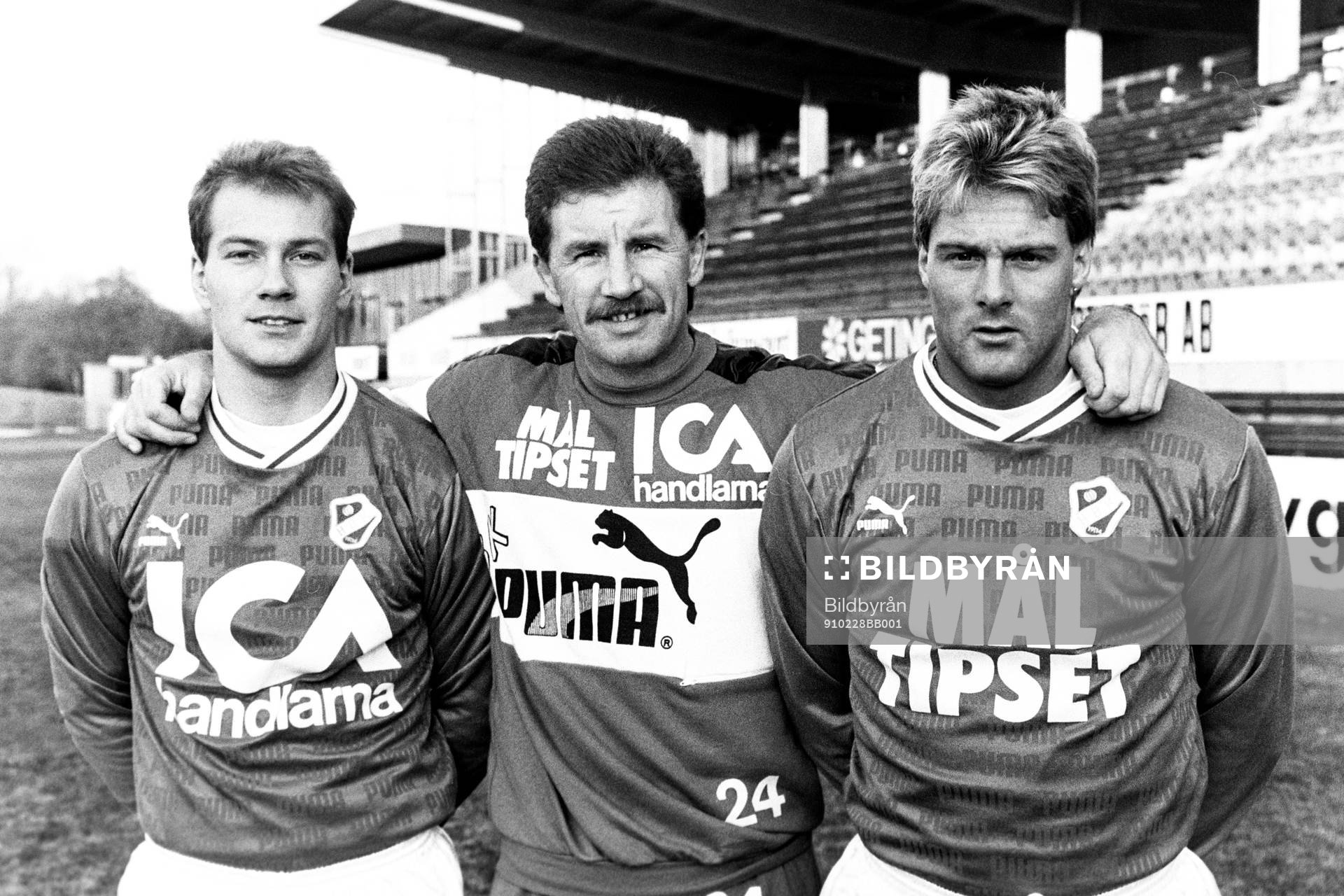 Peter Andersson, Stuart Baxter, tränare och Vetle Andersen