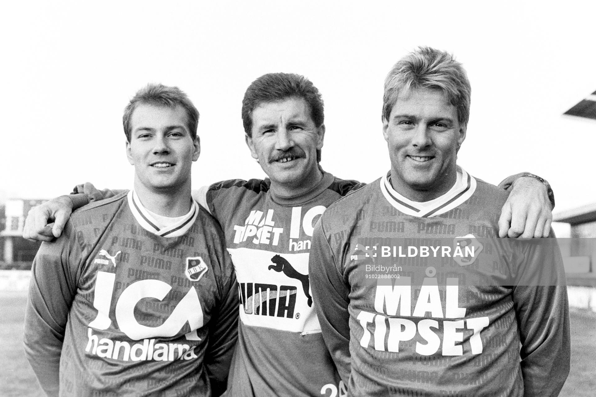 Peter Andersson, Stuart Baxter, tränare och Vetle Andersen
