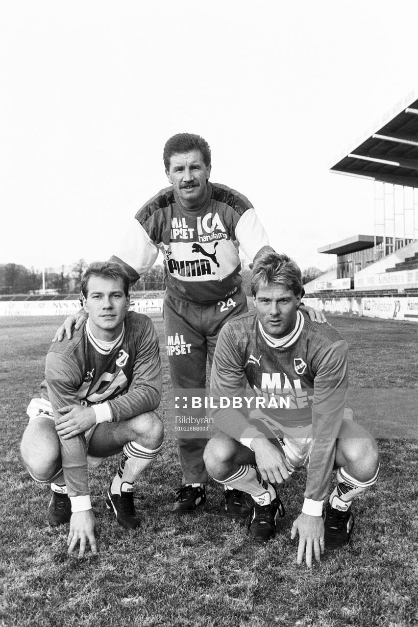 Peter Andersson, Stuart Baxter, tränare och Vetle Andersen