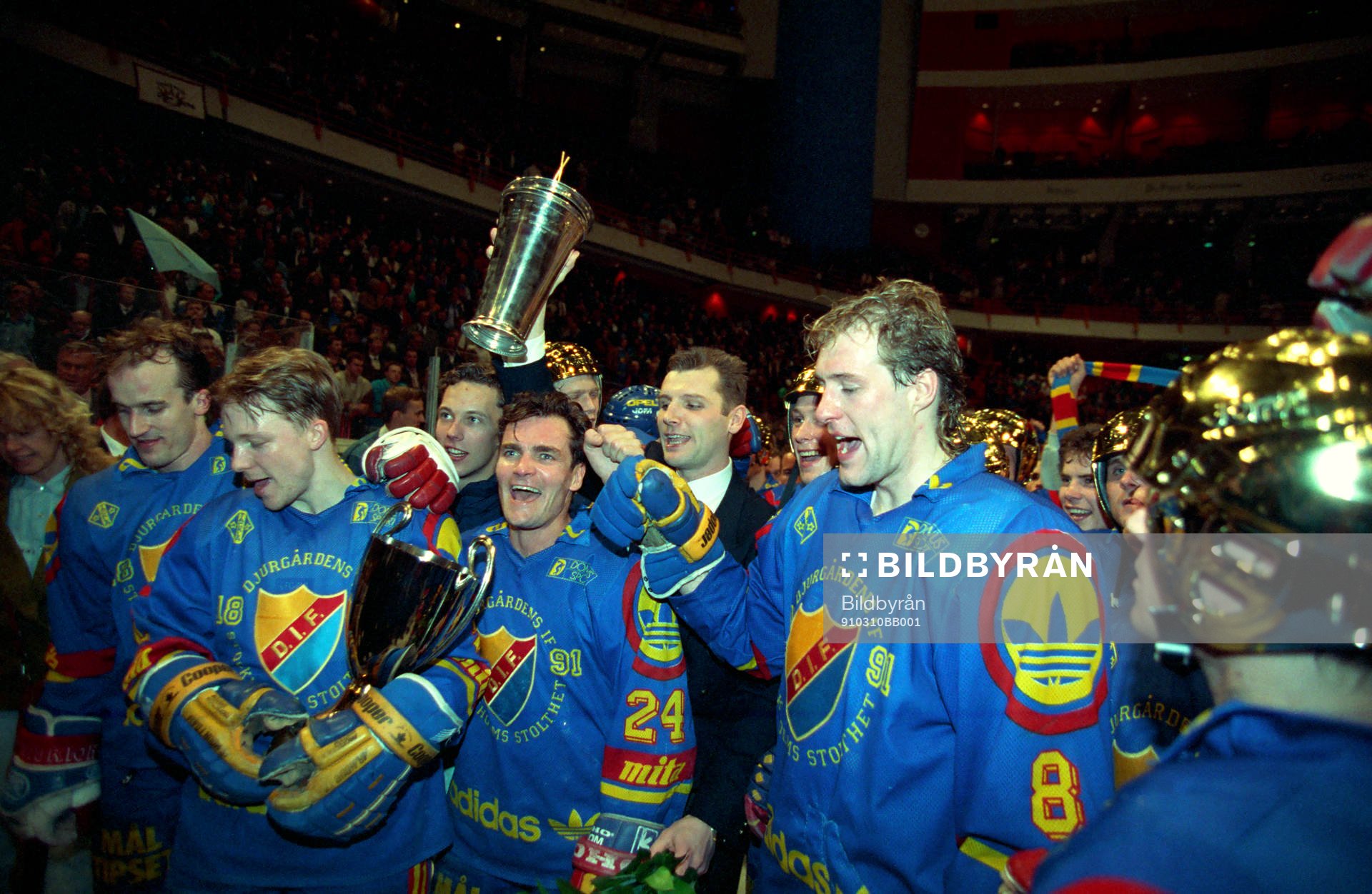 Ishockey, SM-final, Djurgården - Färjestad