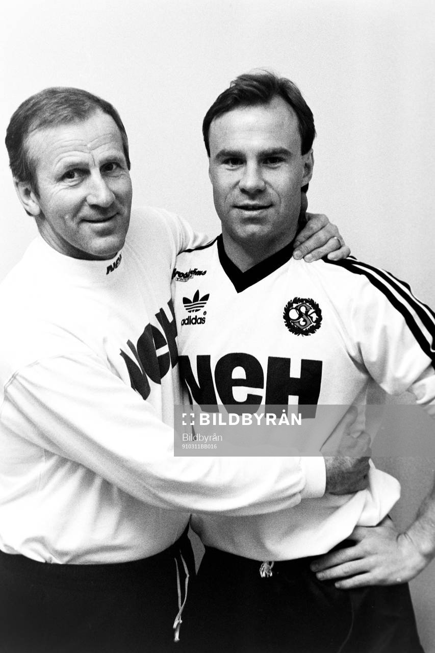 Rolf Zetterlund, tränare och Hans Holmqvist, Örebro
