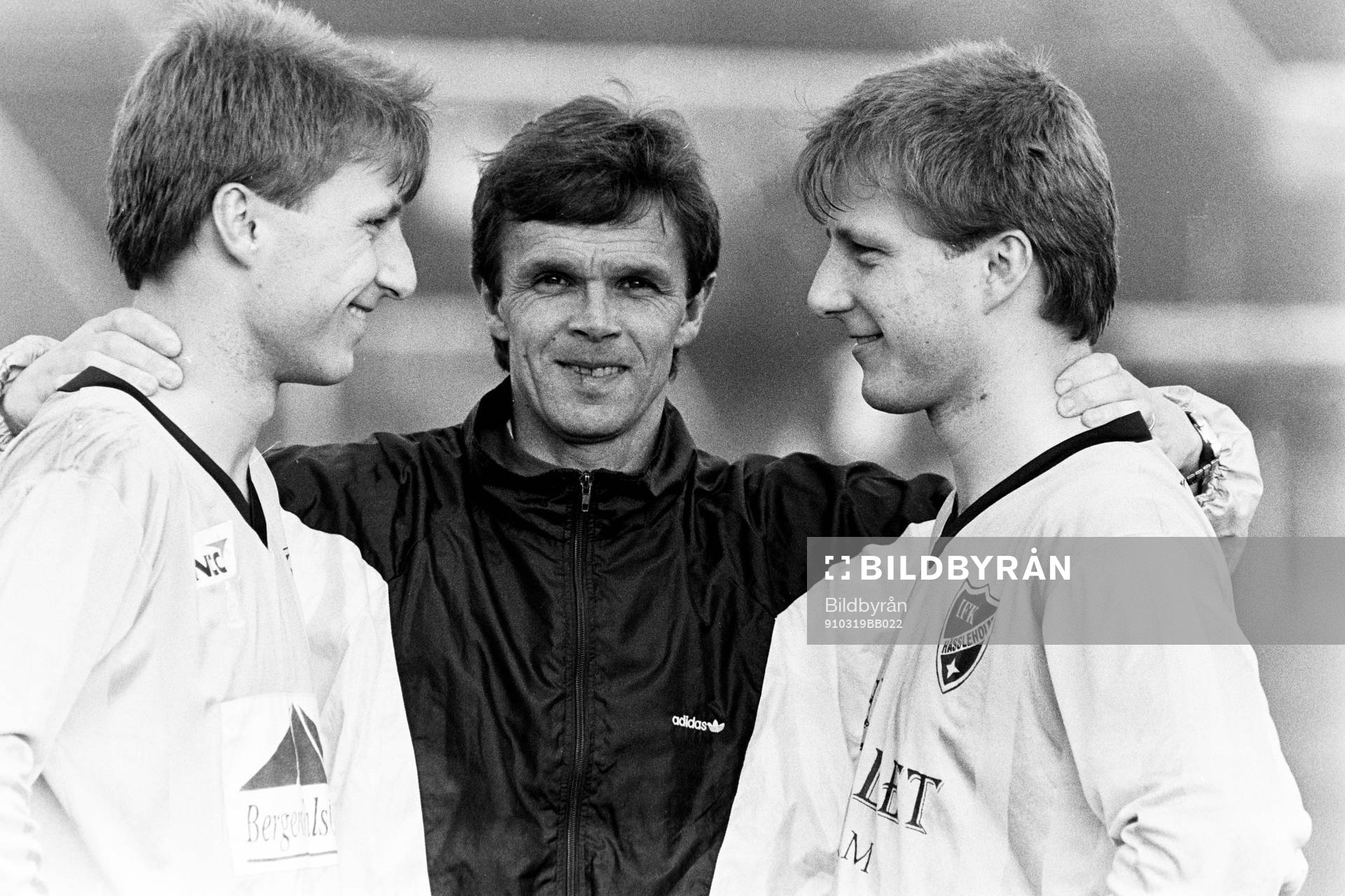 Christer Andersson, Anders Linderoth, tränare och Håkan