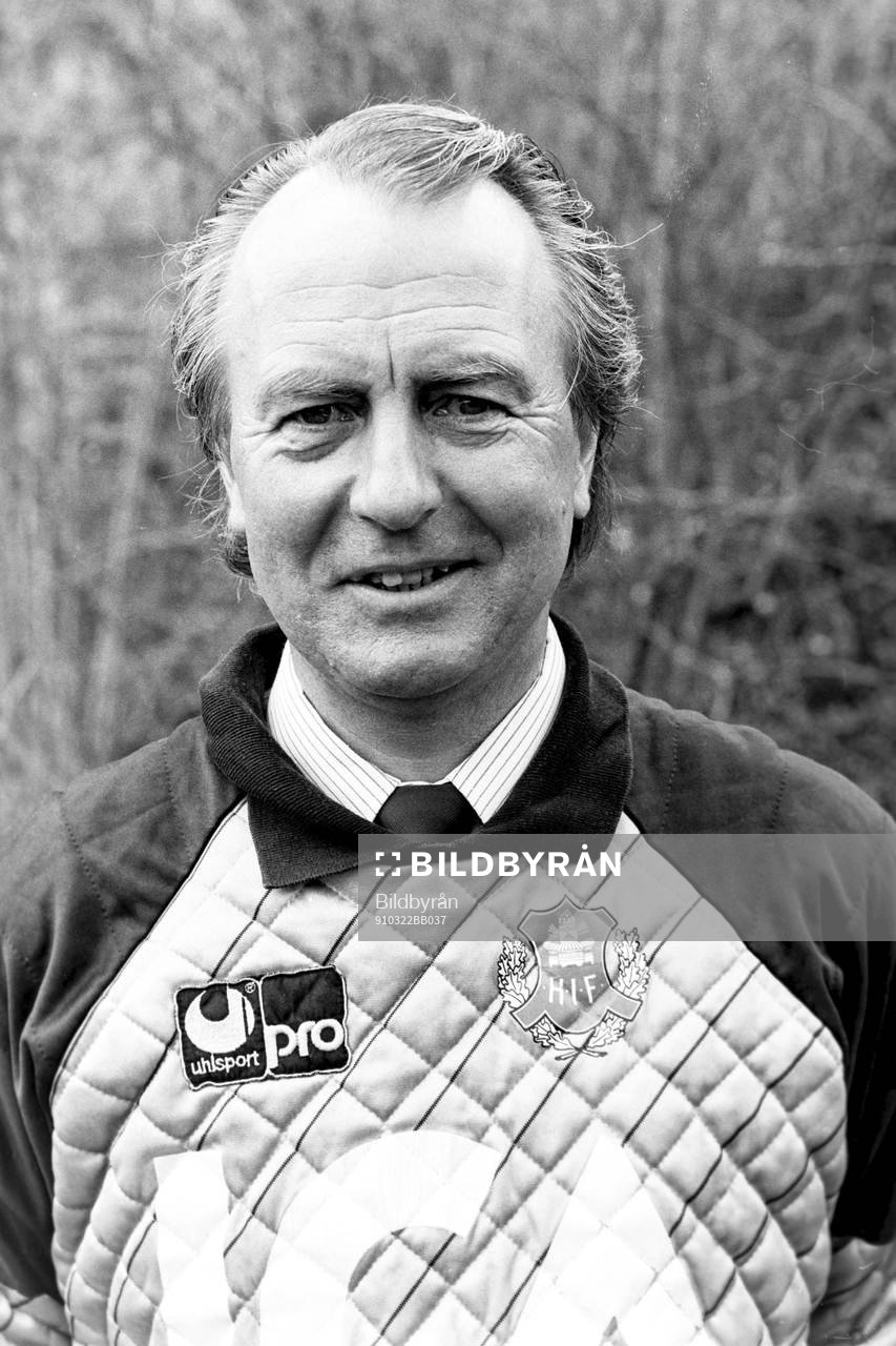 Bo Nilsson, tränare i Helsingborg