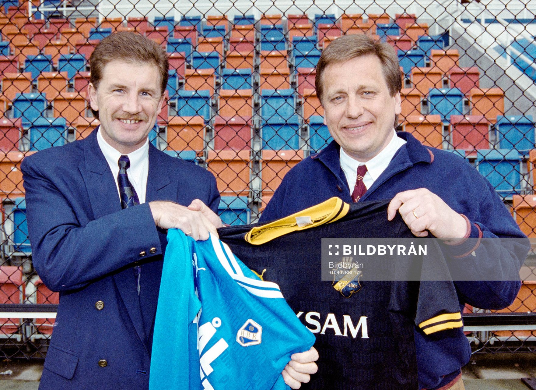 Stuart Baxter, Halmstad BK och Tommy Söderberg, AIK