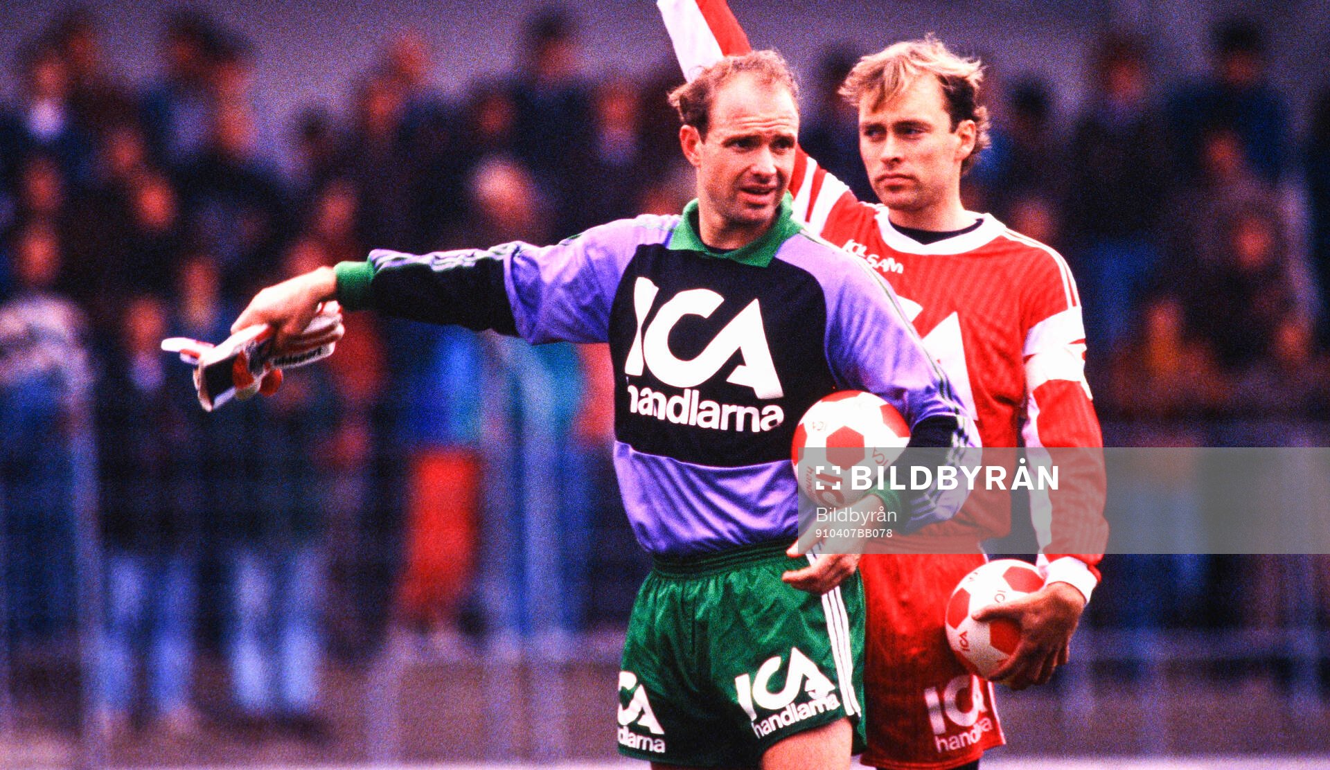 Göteborgs Thomas Ravelli och Ola Svensson