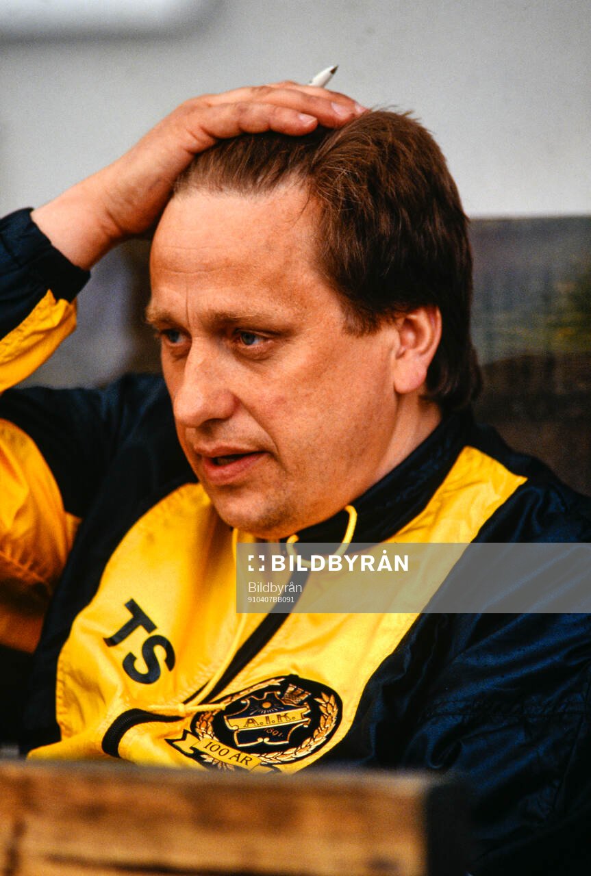 AIK:s tränare Tommy Söderberg