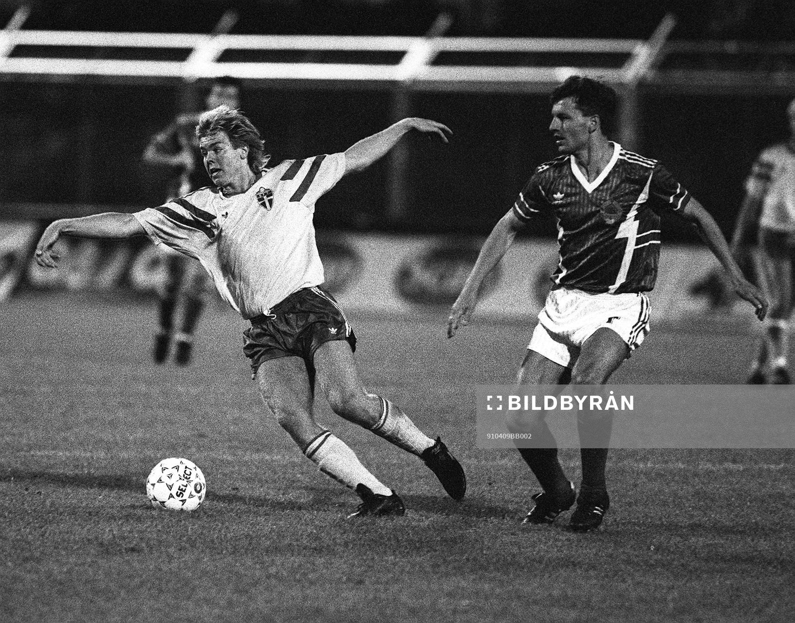 Tomas Brolin och Miroslav Djukic