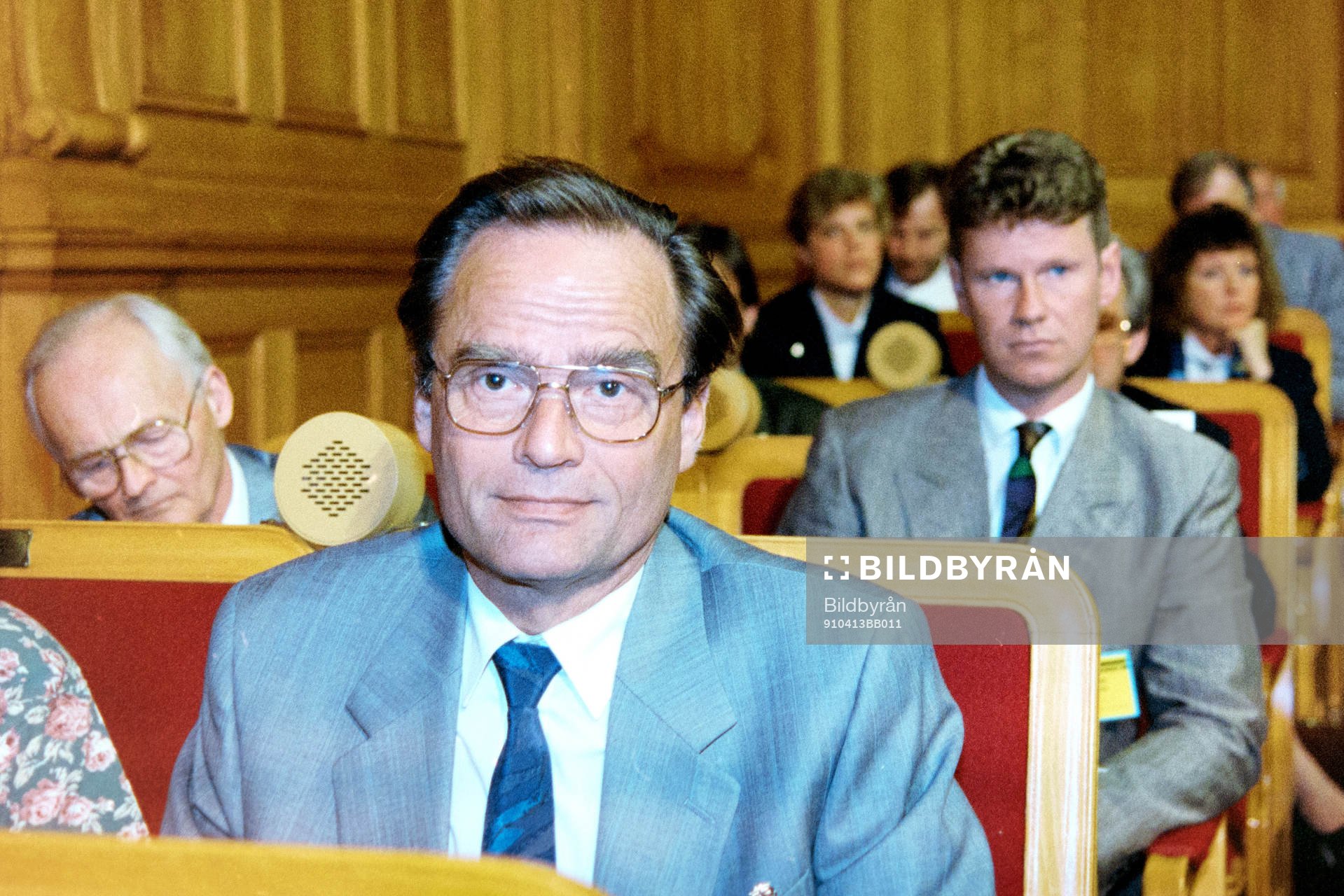 Arne Ljungqvist på plats