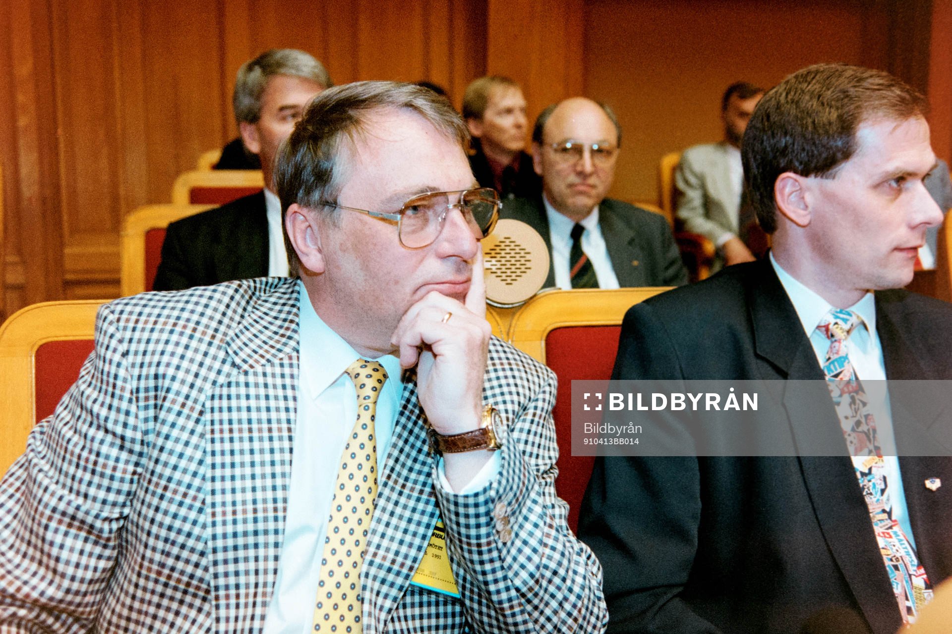 Bengt Madsen, ny i styrelsen och Lars-Christer Olsson
