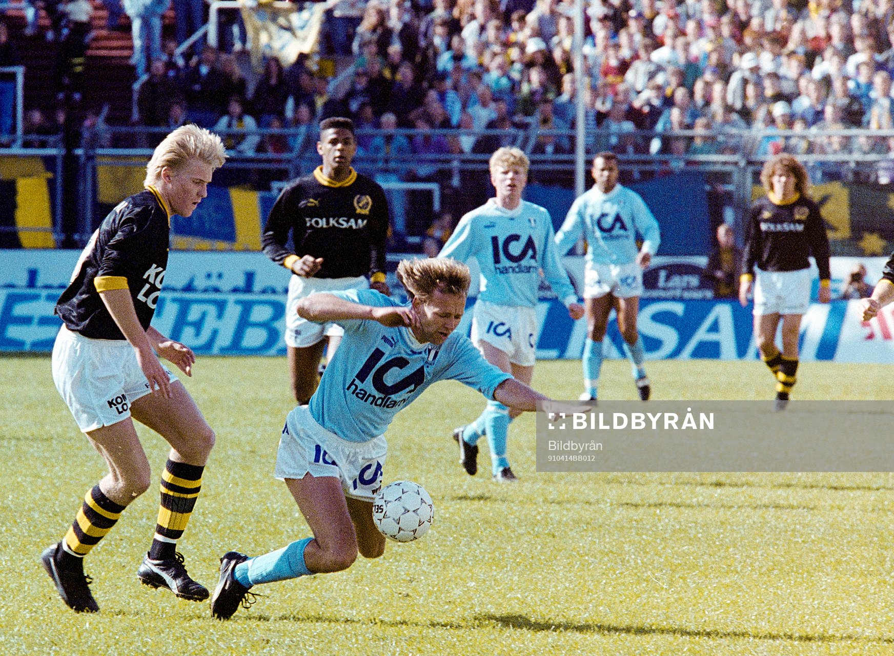 Johan Mjällby, AIK stoppar Dan Corneliusson, Malmö