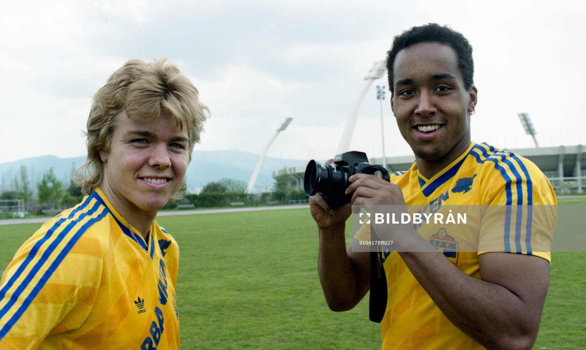 Tomas Brolin och Martin Dahlin, Sverige