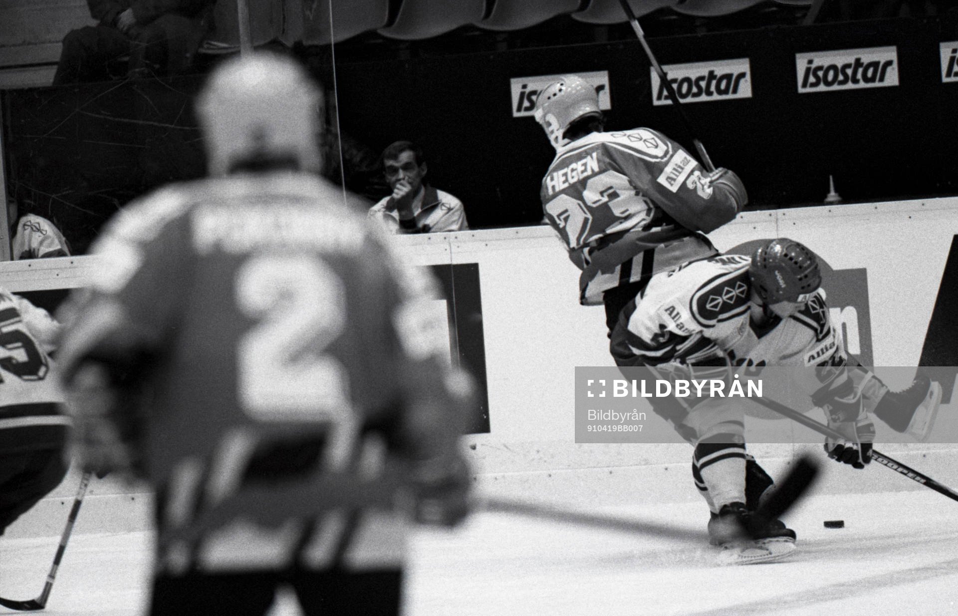 Charles Berglund i tacklingstagen