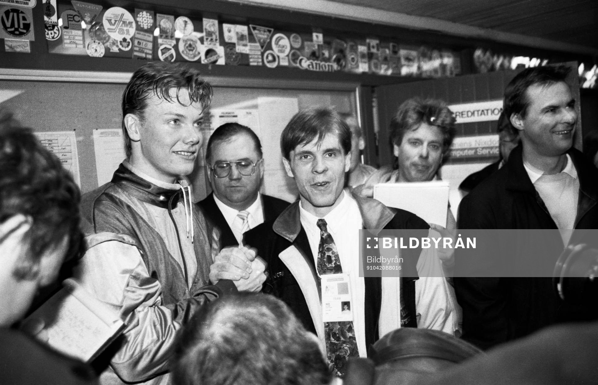 Mars Sundin och Anders Carlsson intervjuas
