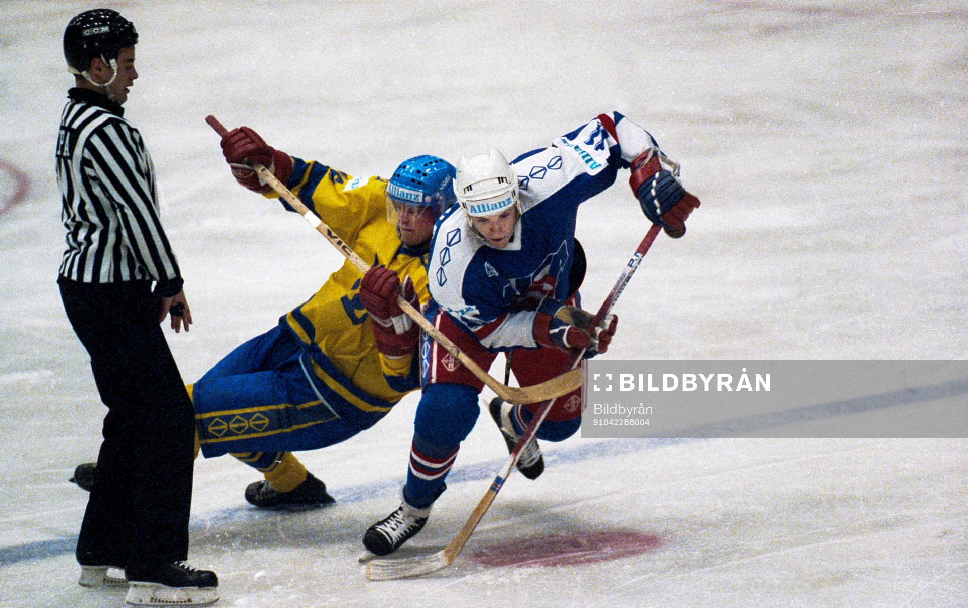 Ishockey VM, Sverige - USA, 4-4