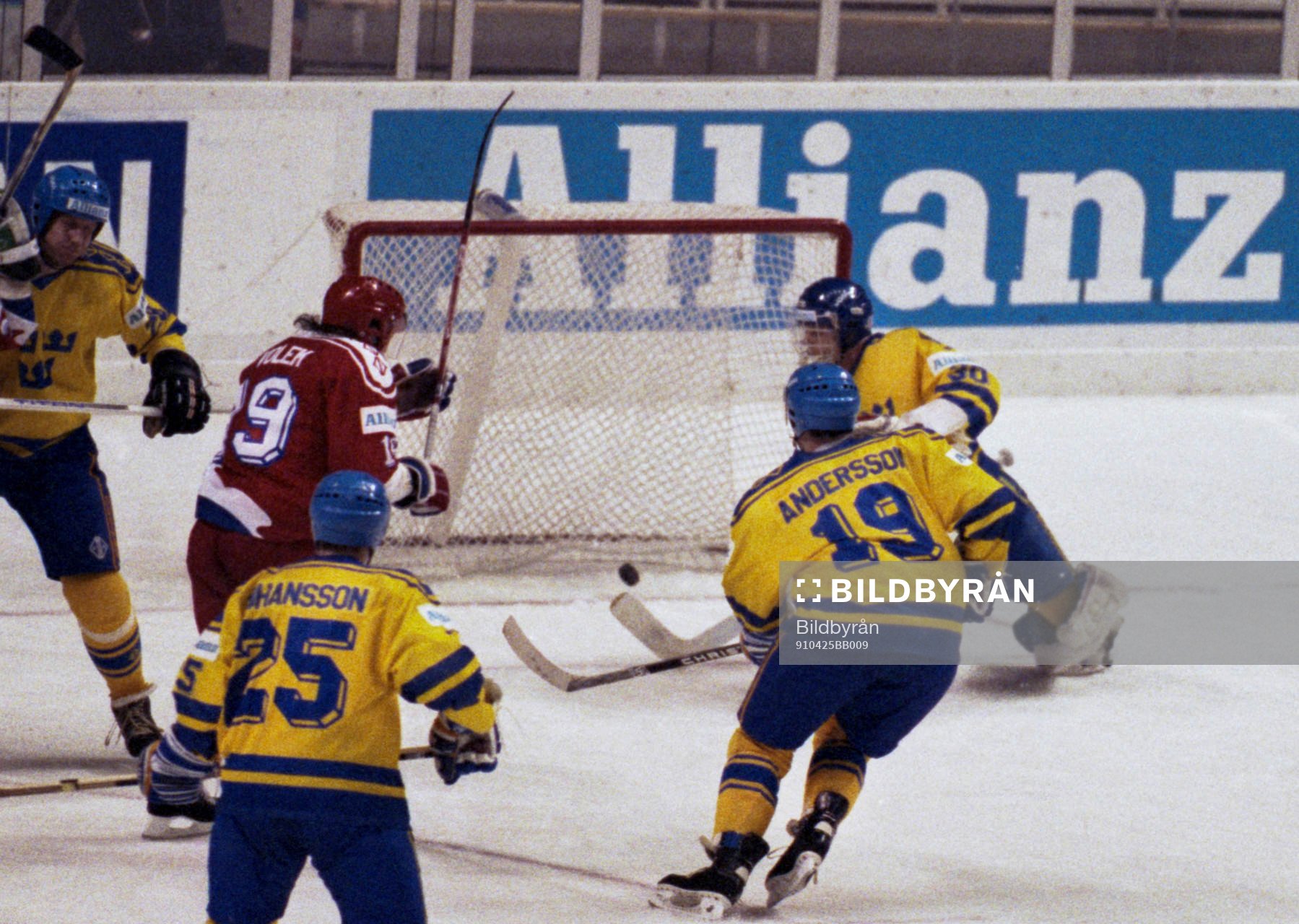 Peter Andersson, Rolf Ridderwall,målvakt och Mikael