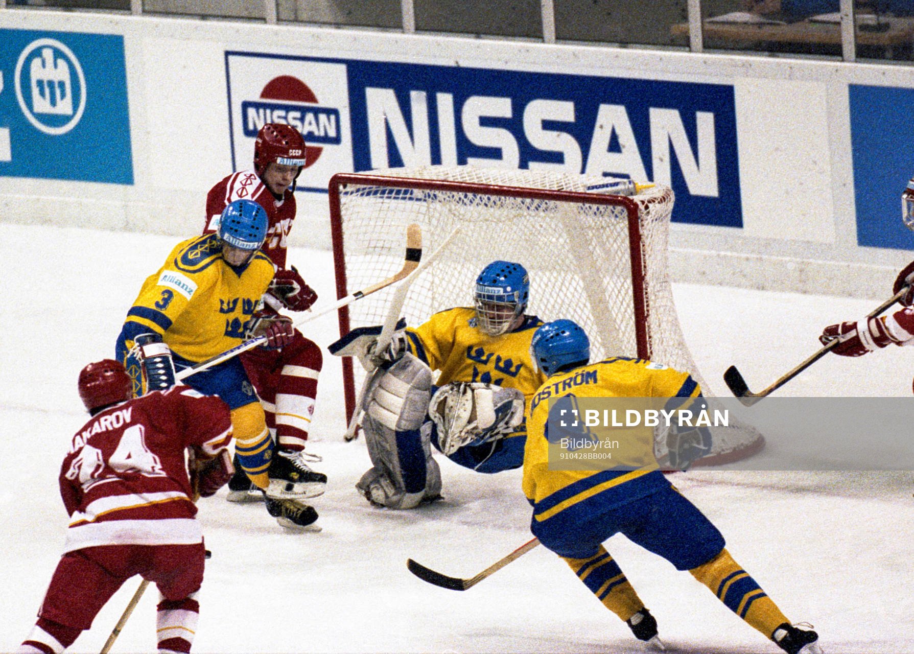 Tomas Jonsson, Peter Lindmark, målvakt och Nicklas