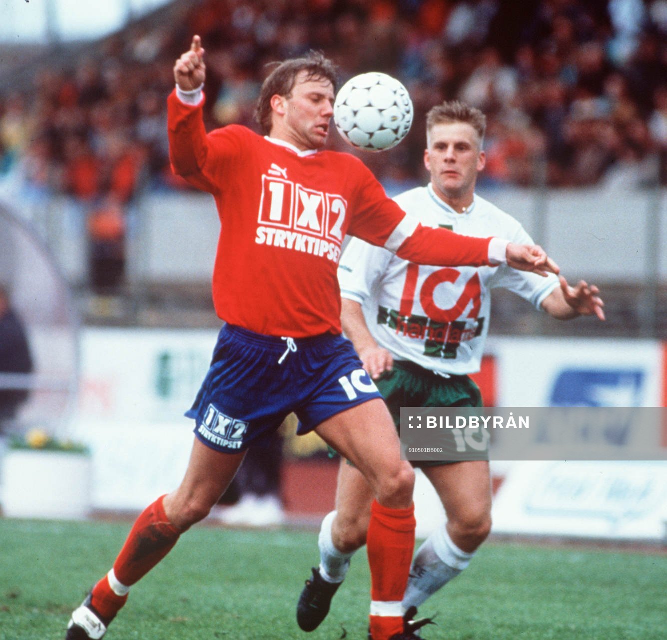  Hans Eklund, Öster och Lars Asp, Hammarby.