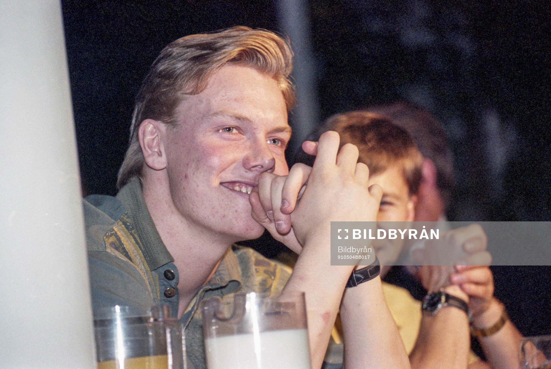 Mats Sundin och Mats Näslund njuter