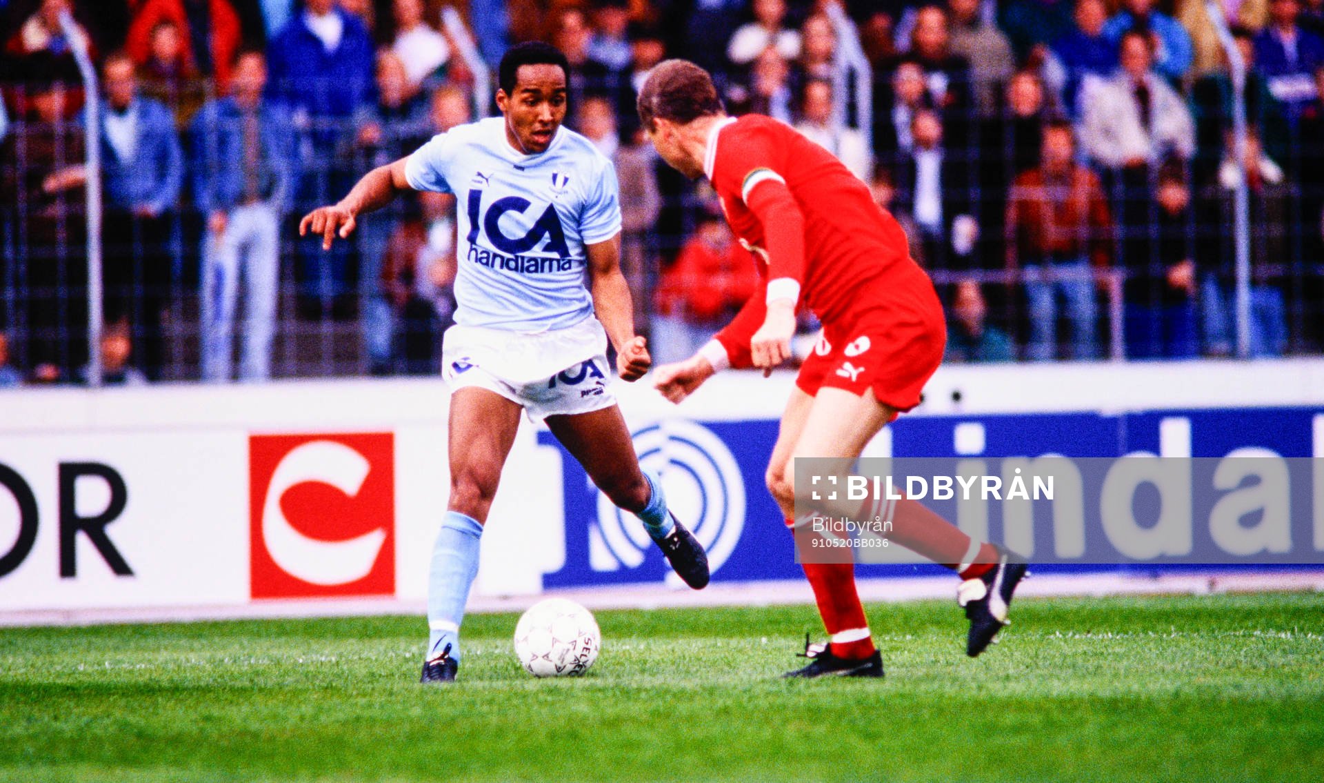 Örebros Martin Dahlin mot Örebros Sven Dahlkvist