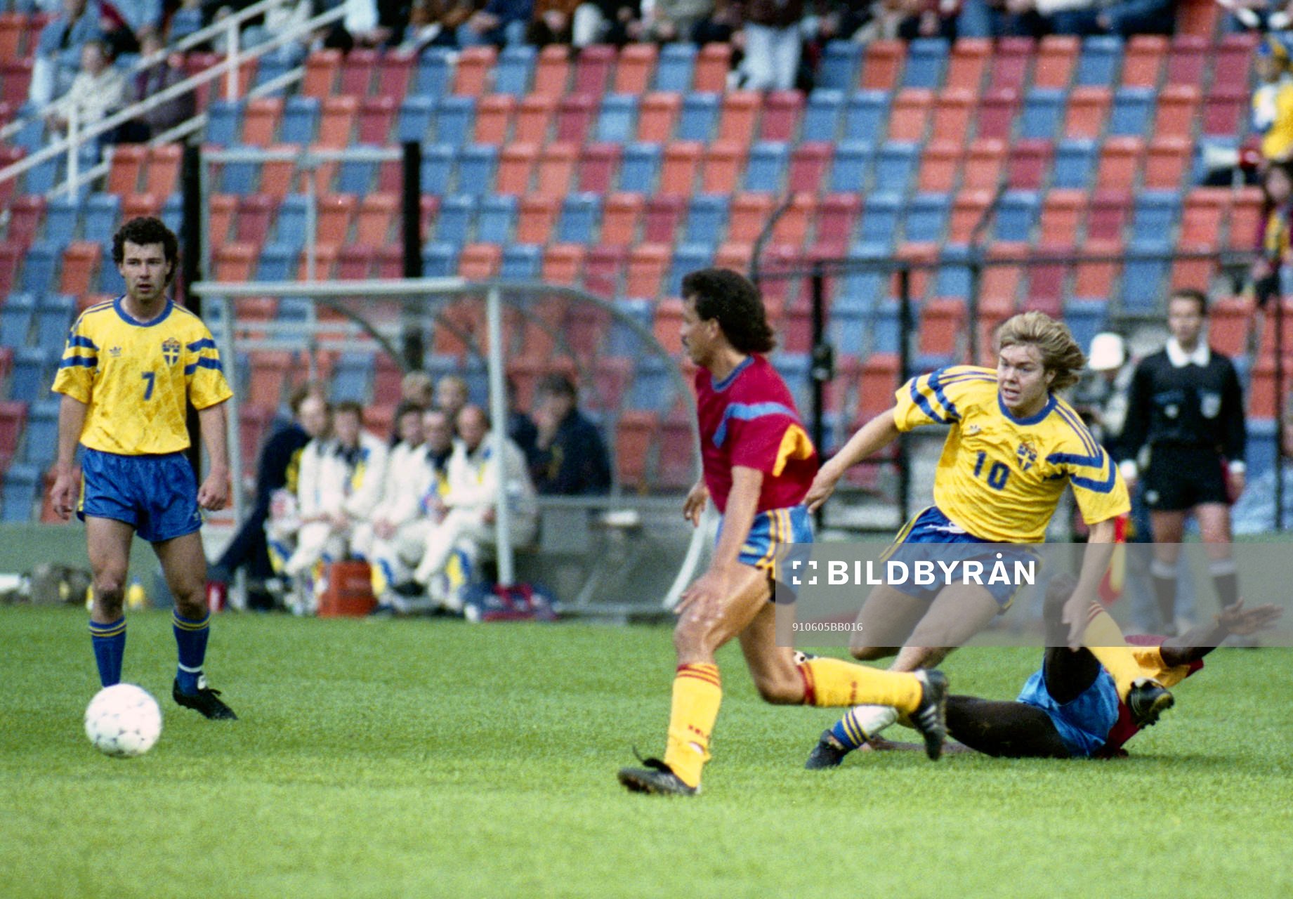Stefan Rehn och Tomas Brolin