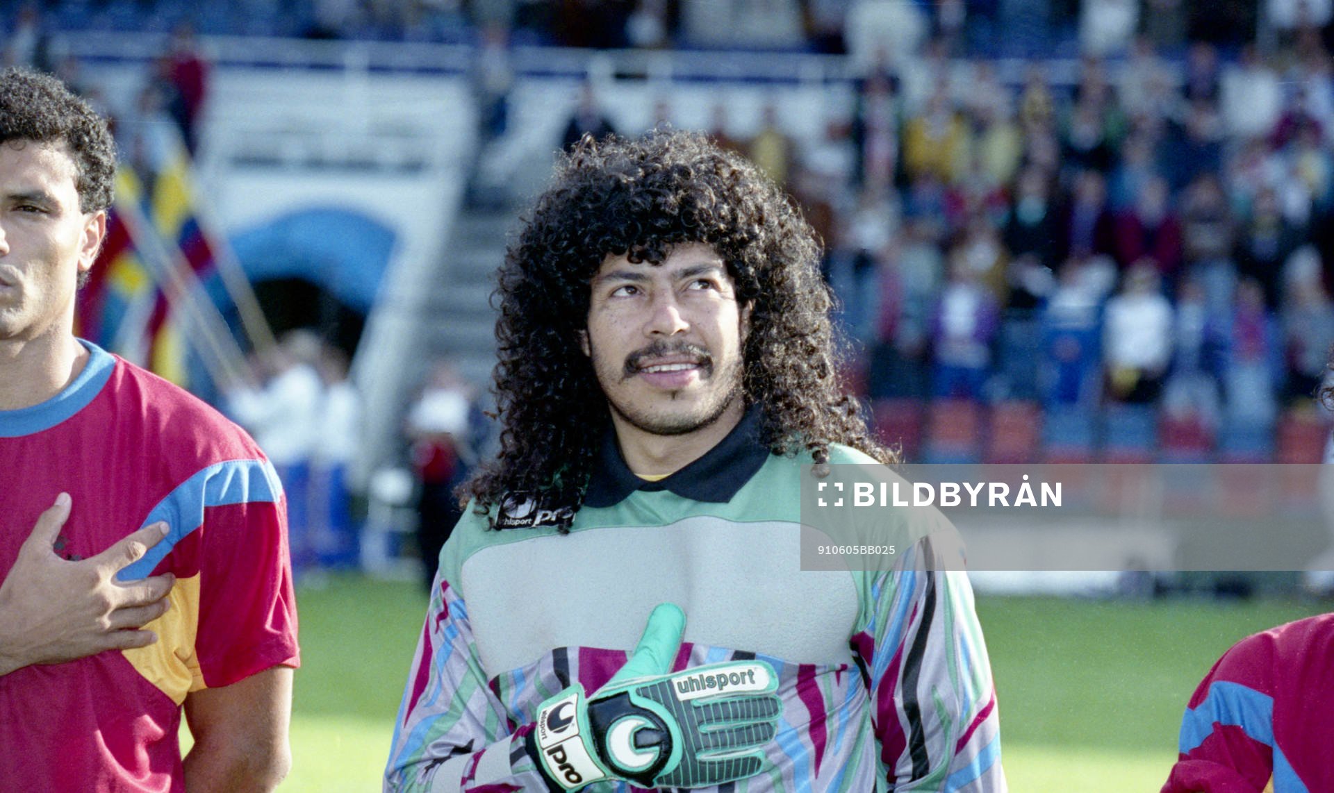 René Higuita, målvakt, Colombia
