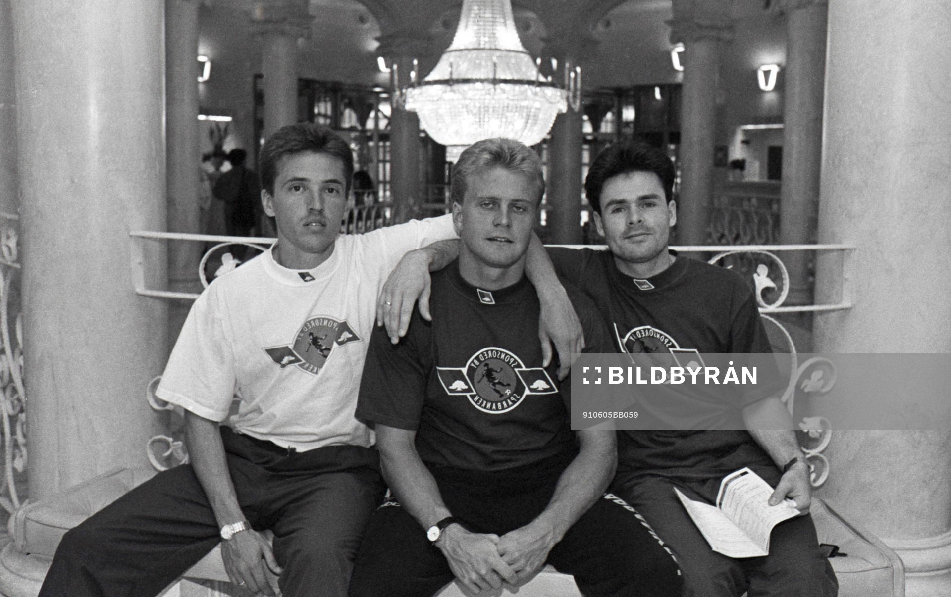  Mats Gren, Jonas Thern och Anders Limpar.