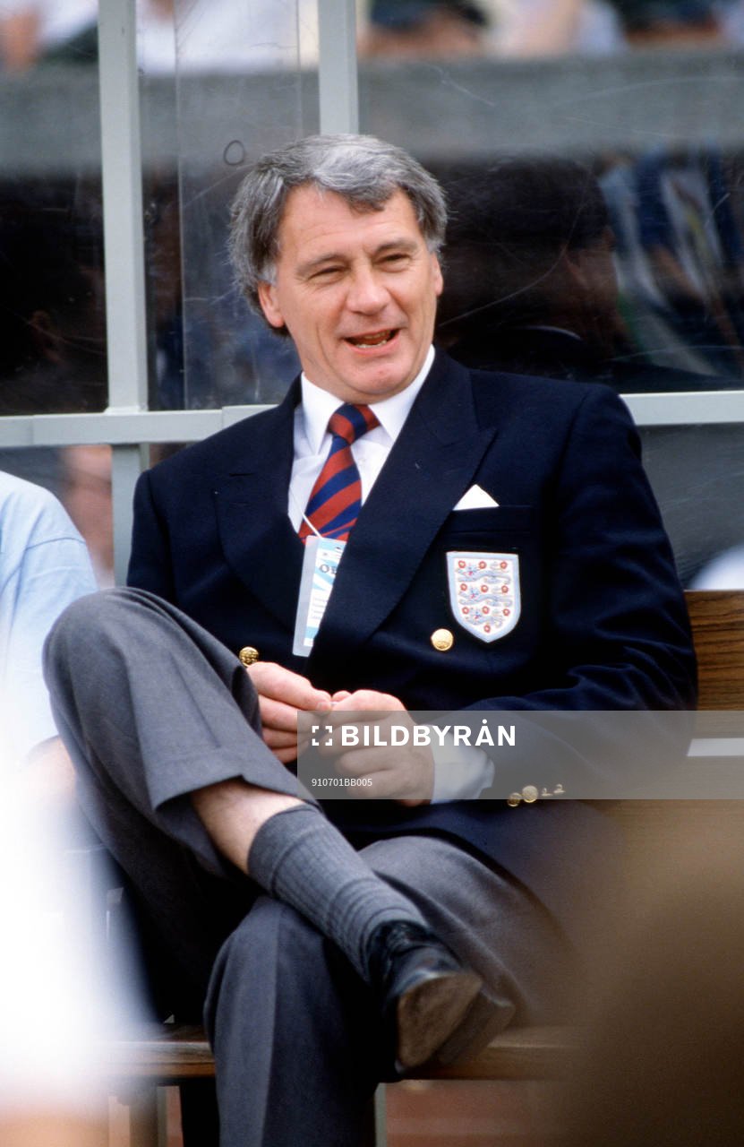 Bobby Robson, förbundskapten, England