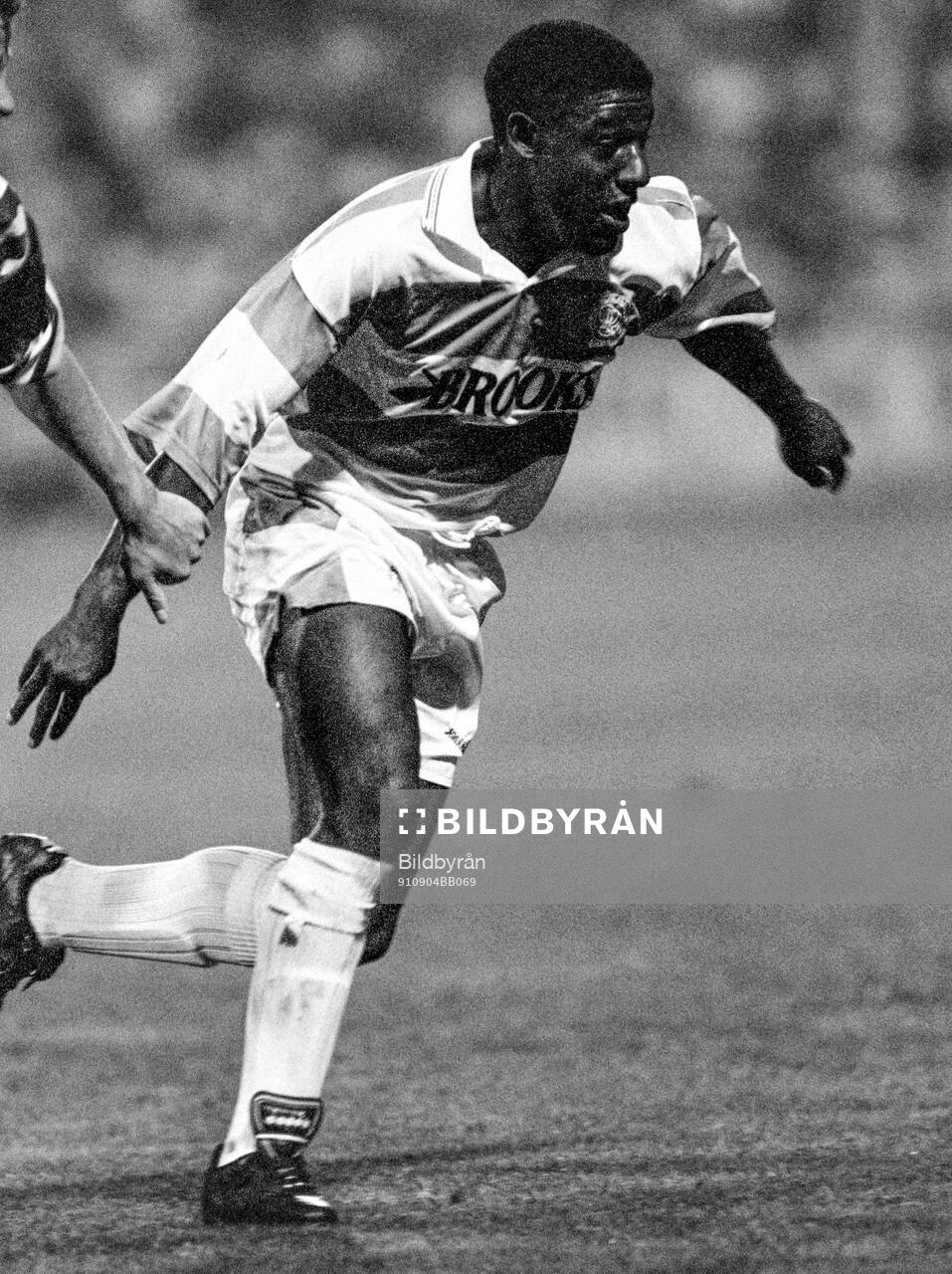 Fotboll, Barclays League Division 1, England 1991-1992,
