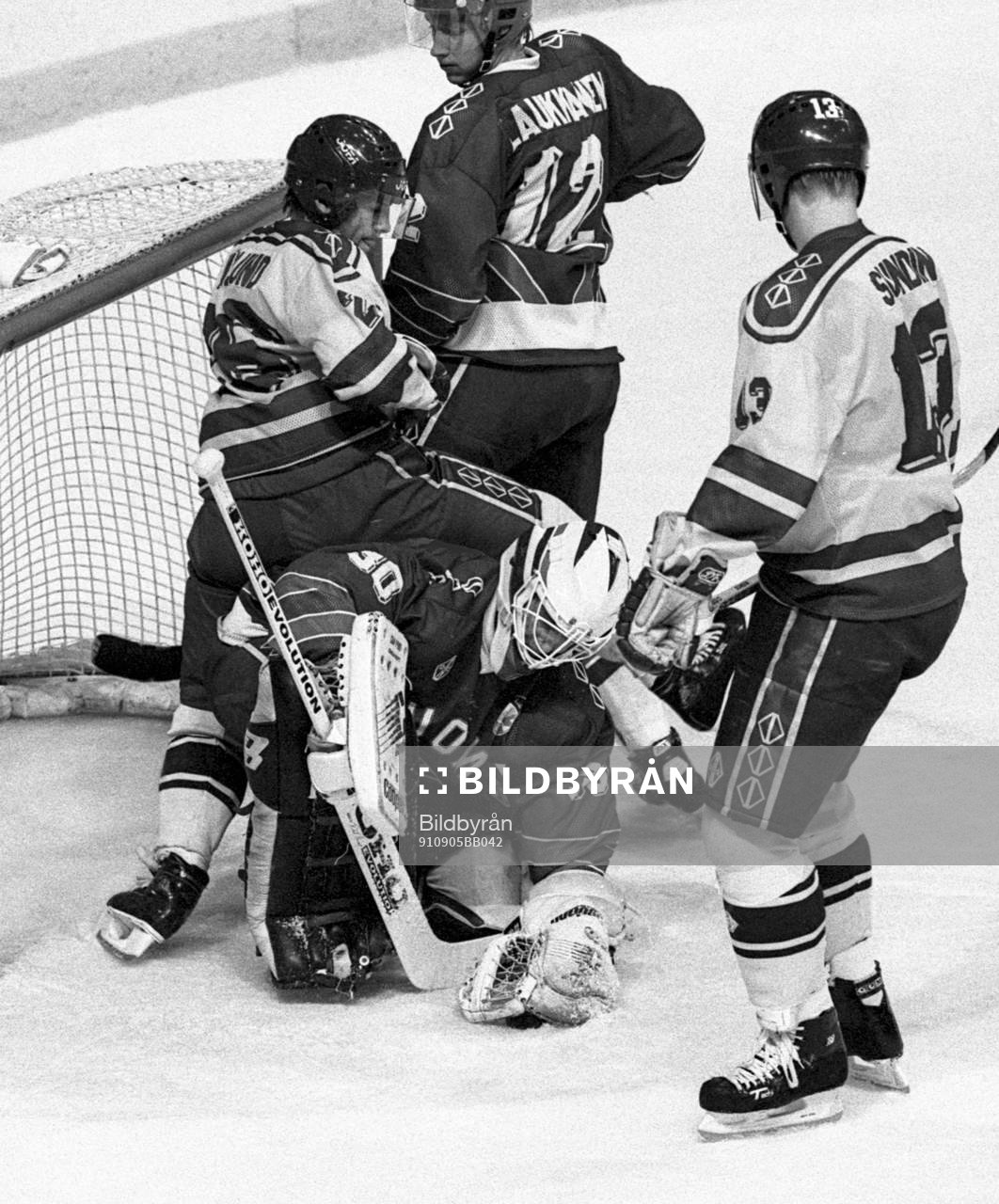 Mats Näslund och Mats Sundin, Sverige framför