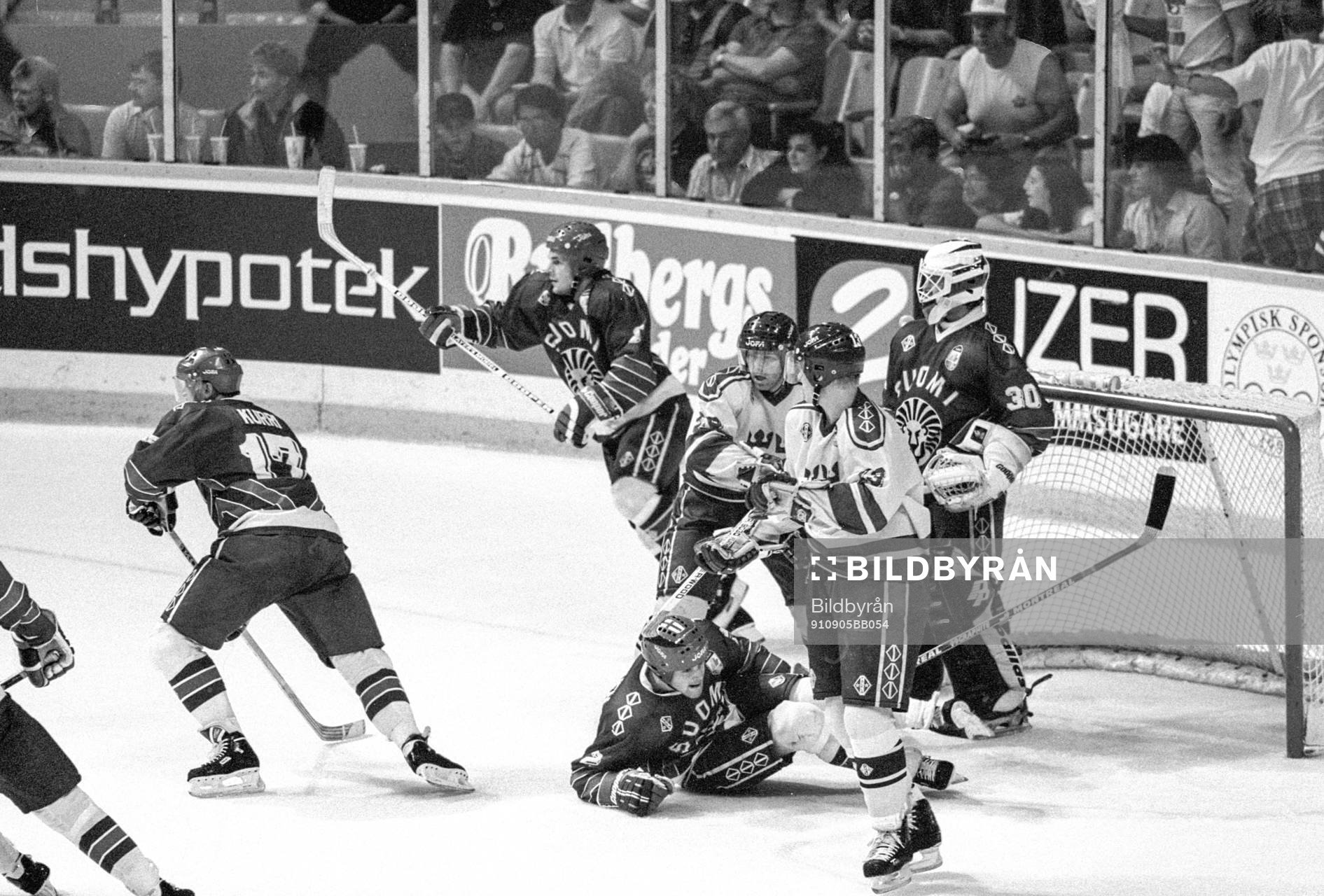 Mats Sundin och Mats Näslund,Sverige framför