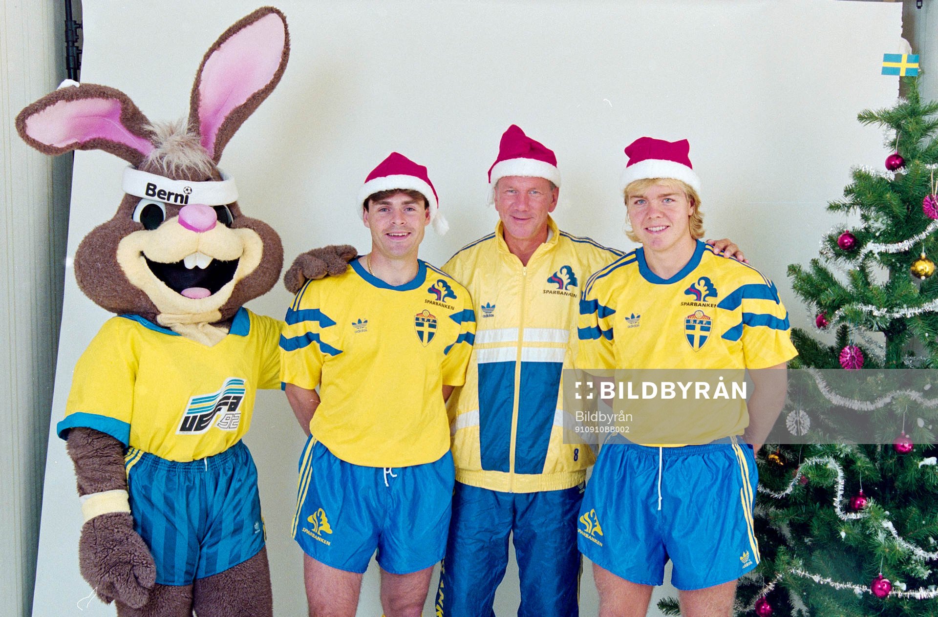Anders Limpar, Tommy Svensson, förbundskapten och Tomas