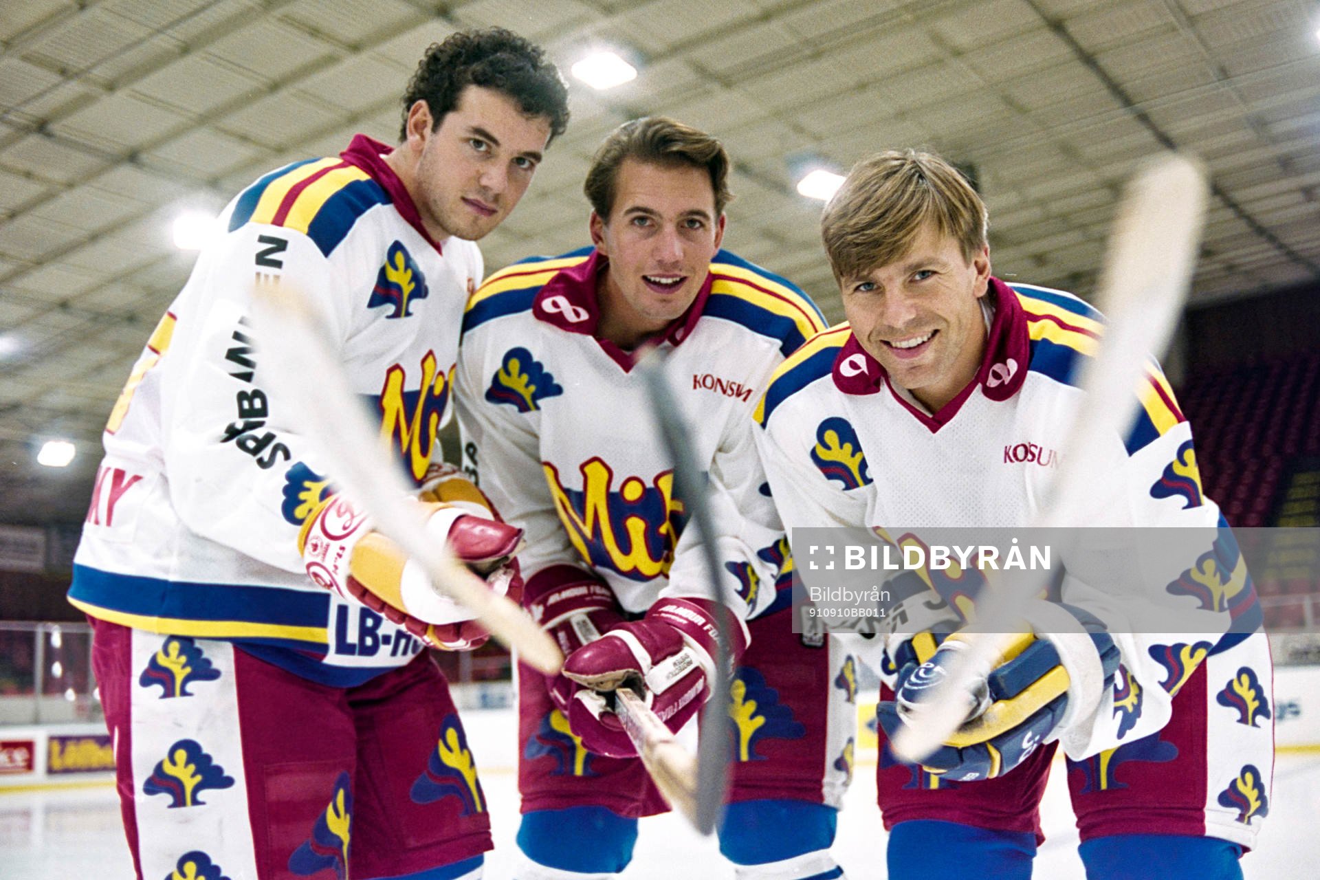 Robert Burakovsky, Roger Hansson och Mats Näslund