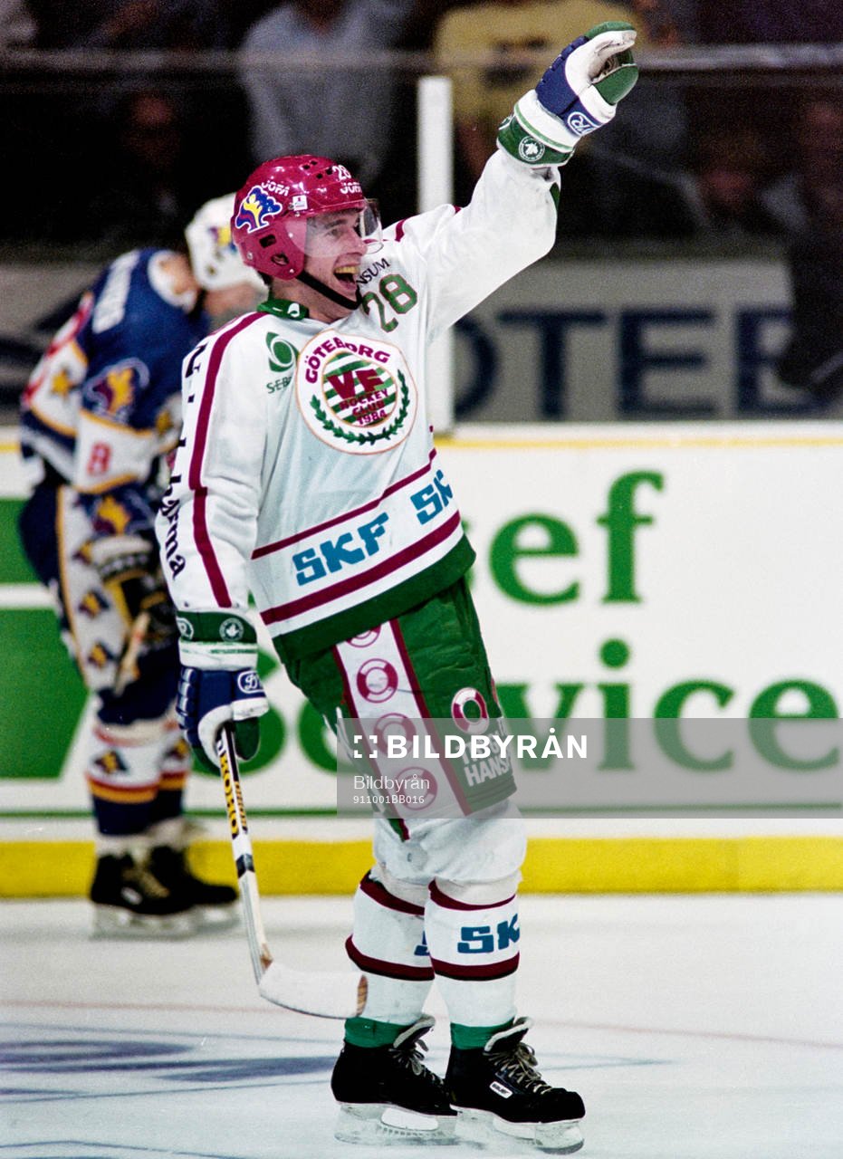 Mats Lundström, Västra Frölunda jublar