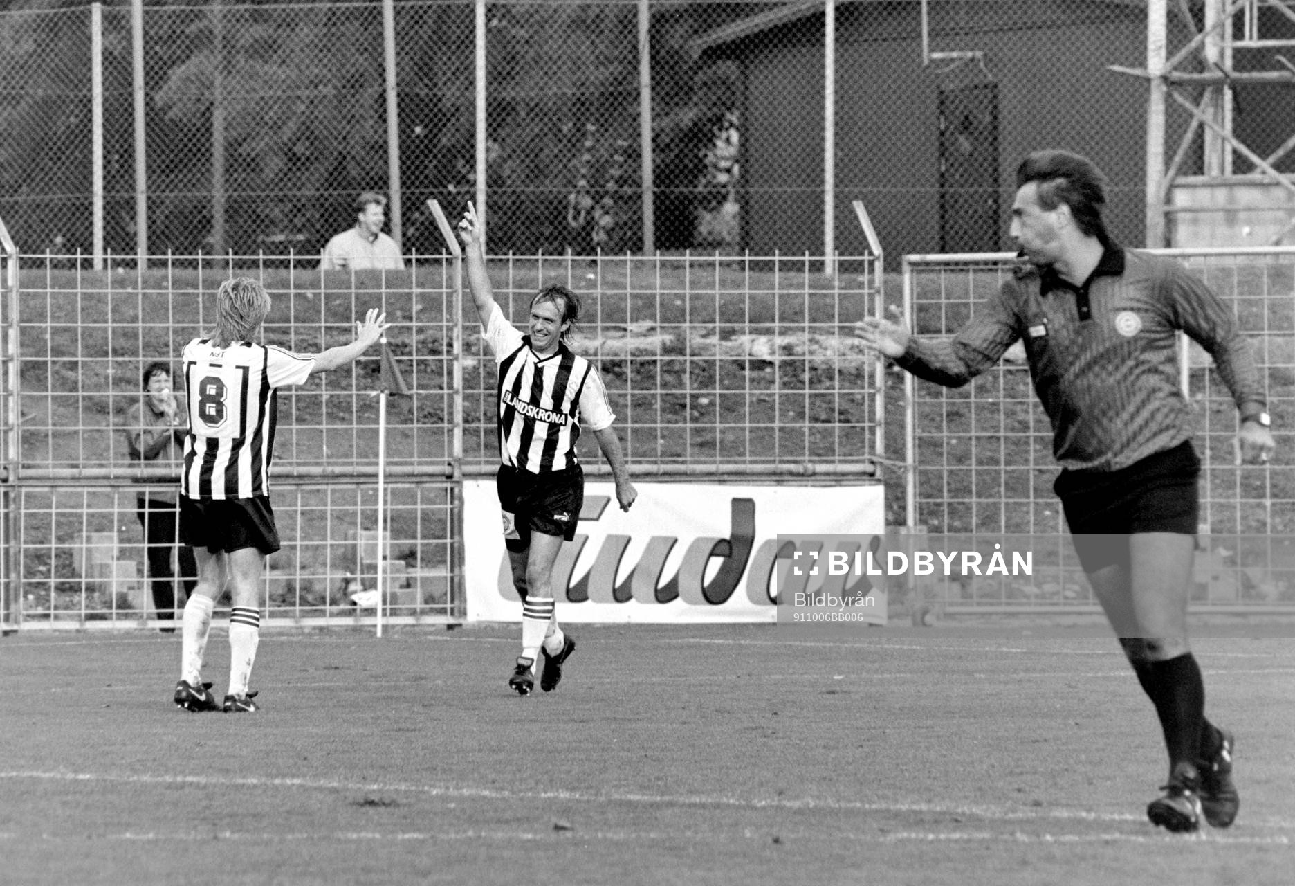 Benny Mårtensson, Landskrona jublar