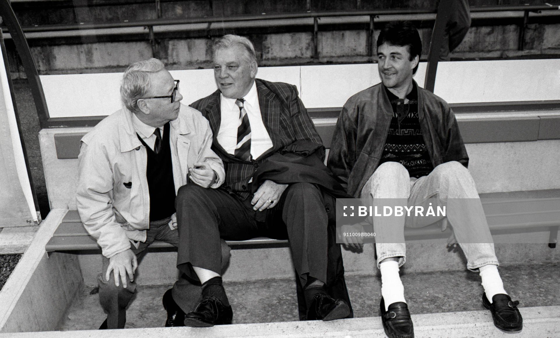 Carl-Erik Palmér, Gunnar Nordahl och Ralf Edström