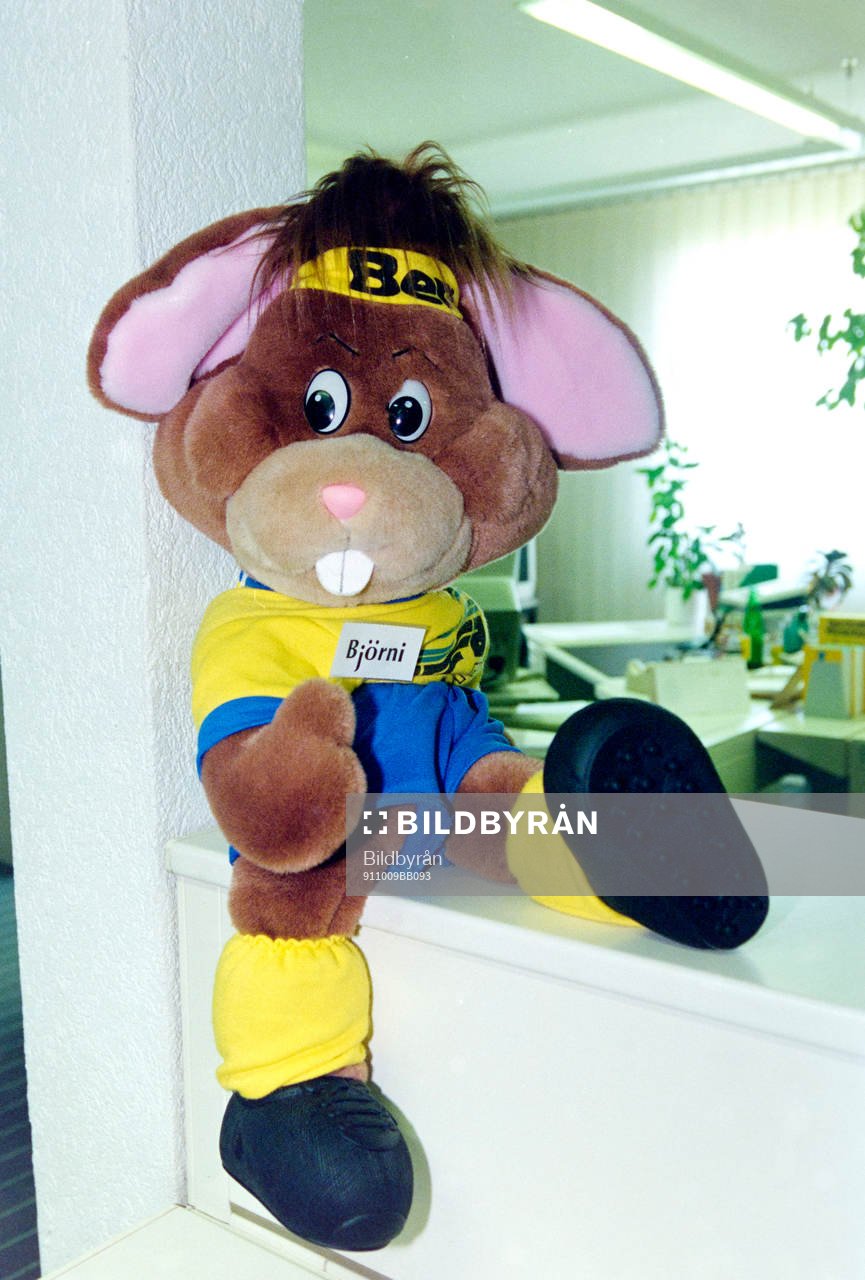 Björni maskot