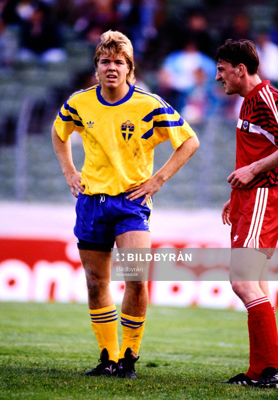 Sveriges Tomas Brolin