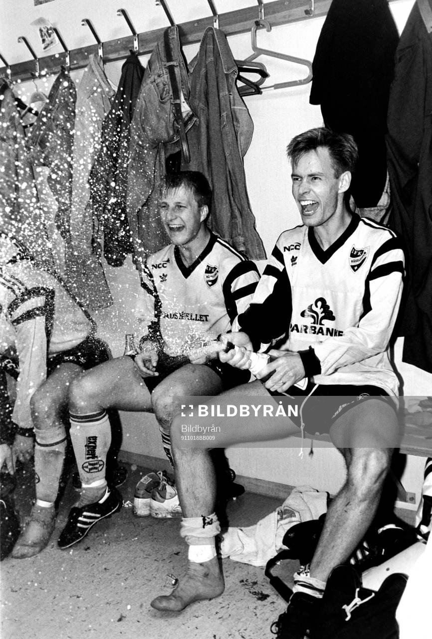Håkan Andersson och Conny Olsson, Hässleholm jublar i