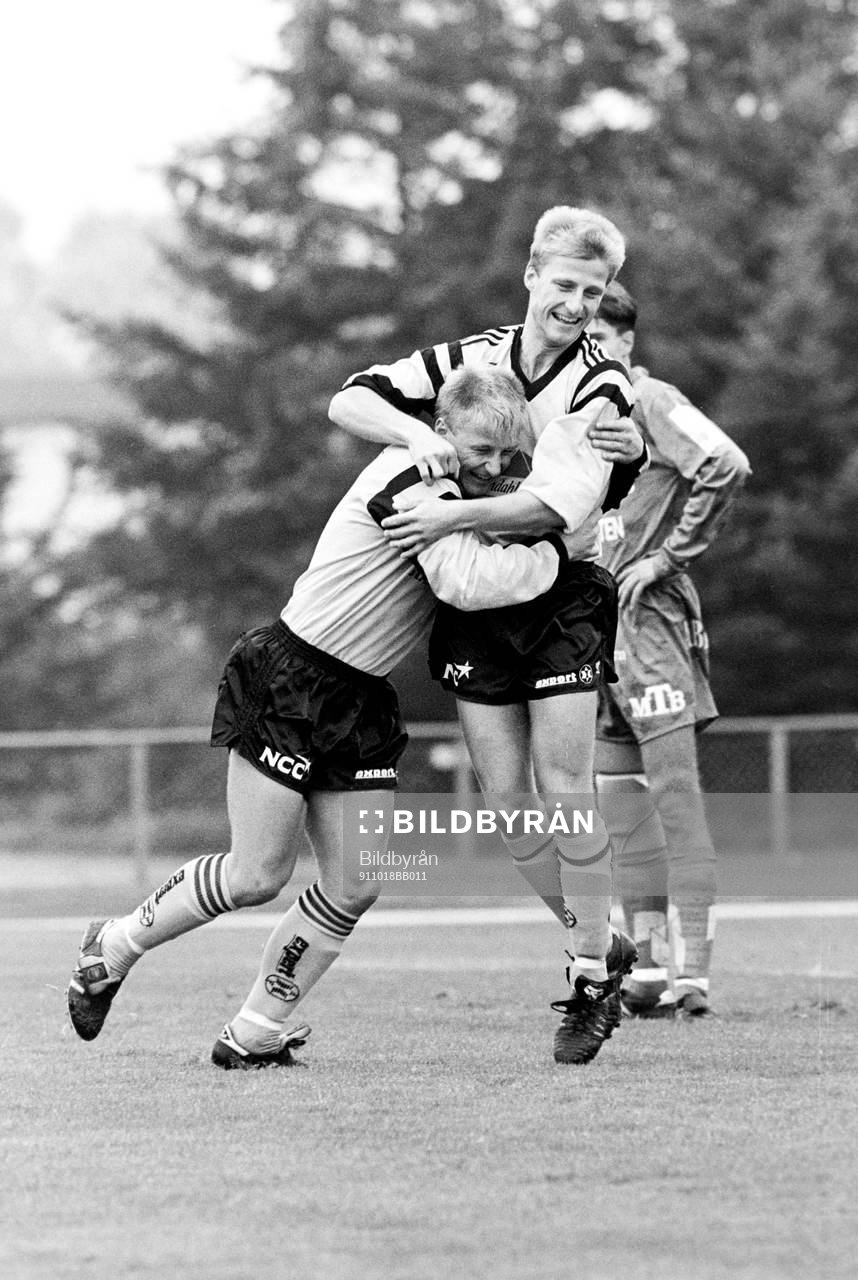 Håkan Andersson och Christer Andersson, Hässleholm jublar