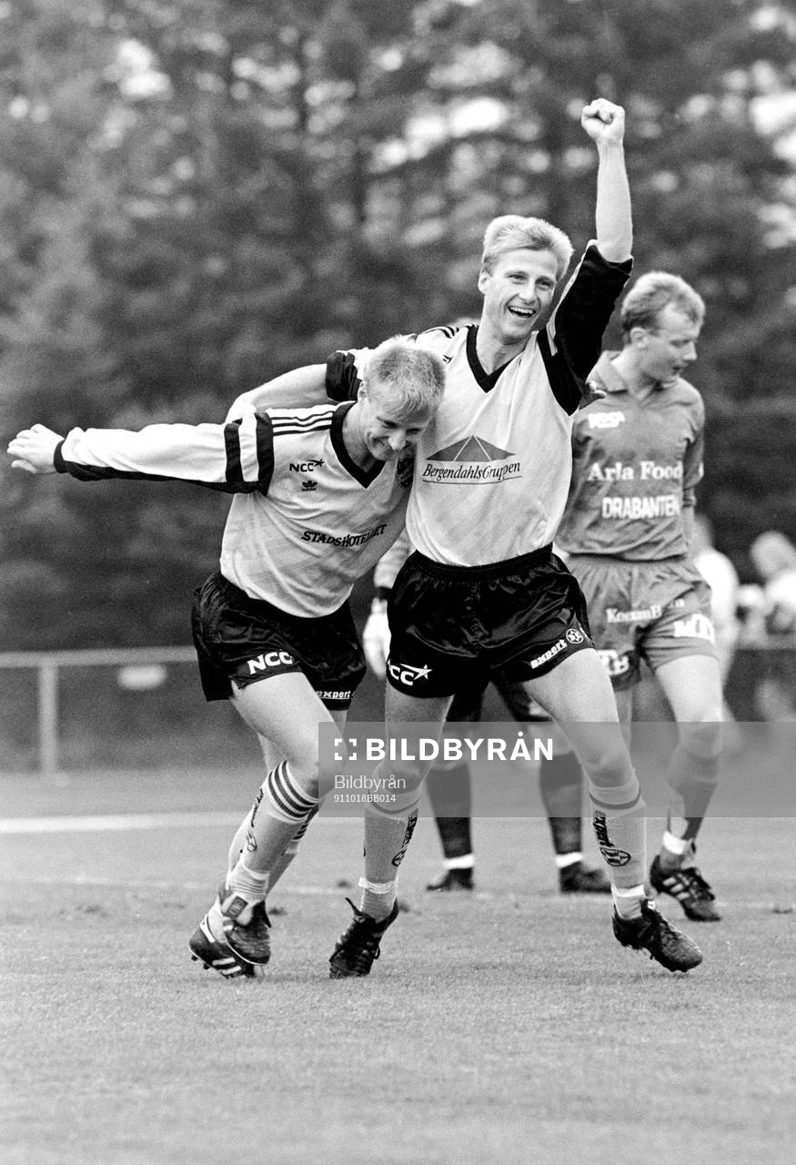 Håkan Andersson och Christer Andersson, Hässleholm jublar