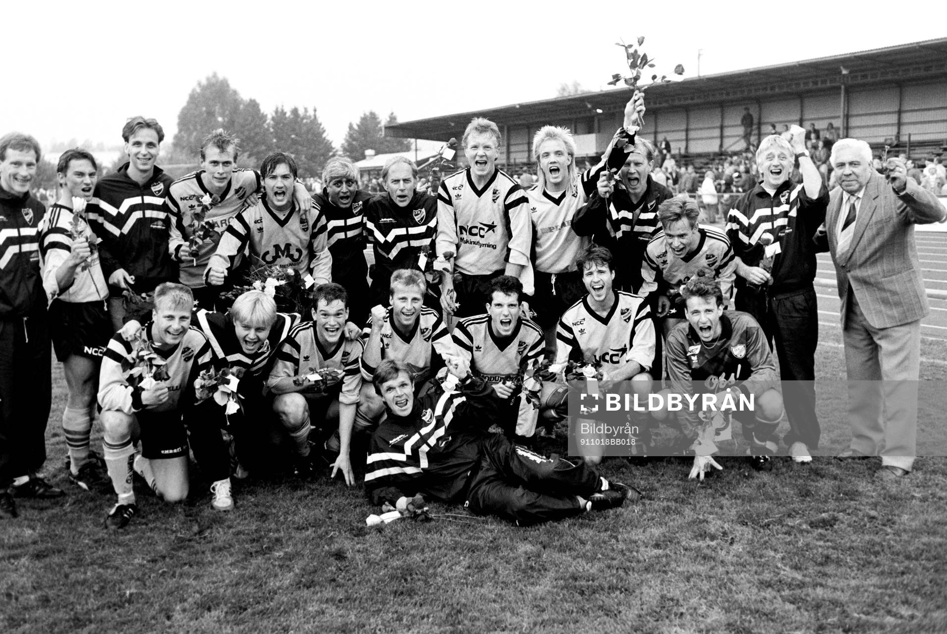 IFK Hässleholm segrade i Södra Kvalettan. Bakre raden fr.