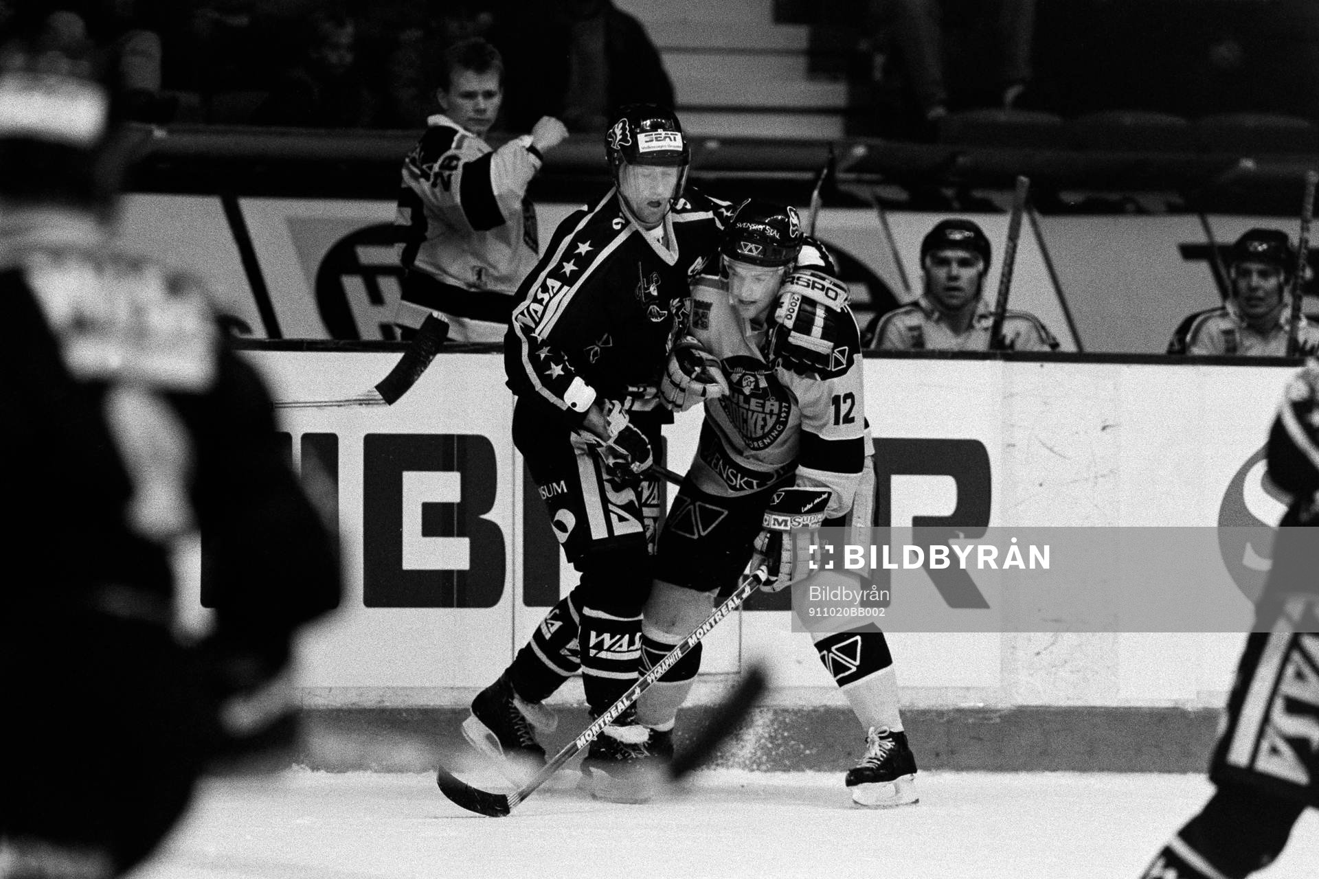 Börje Salming, AIK och Johan Strömvall, Luleå