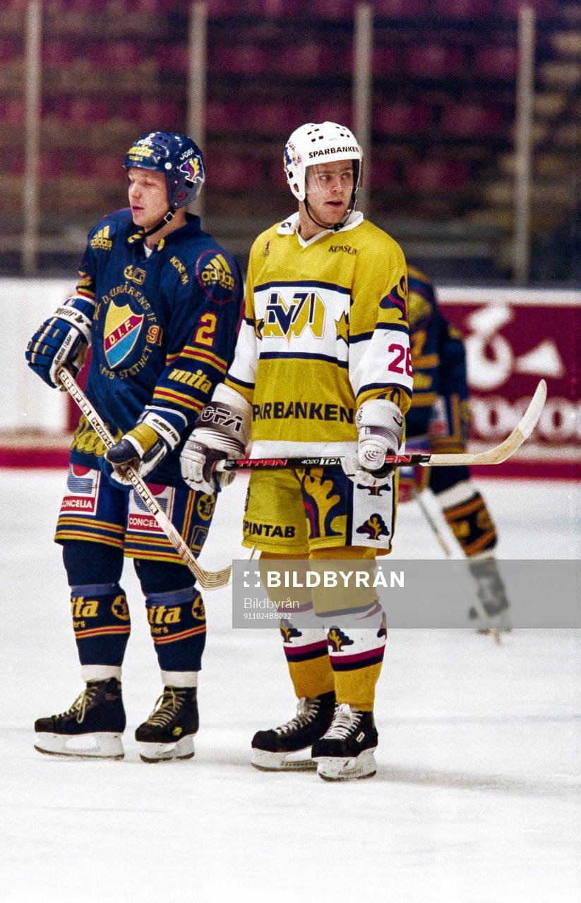 Charles Berglund, Djurgården och Stefan Falk, HV71