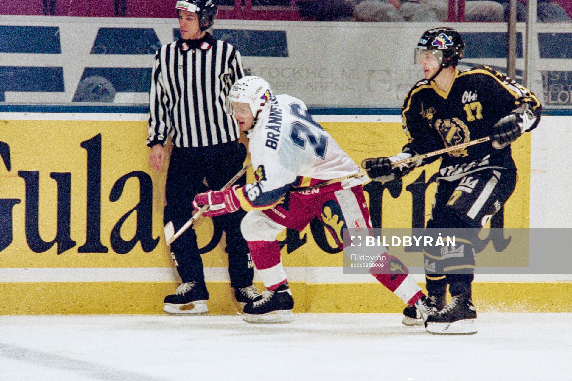 Niklas Brännström, Färjestad och Peter Hammarström, AIK