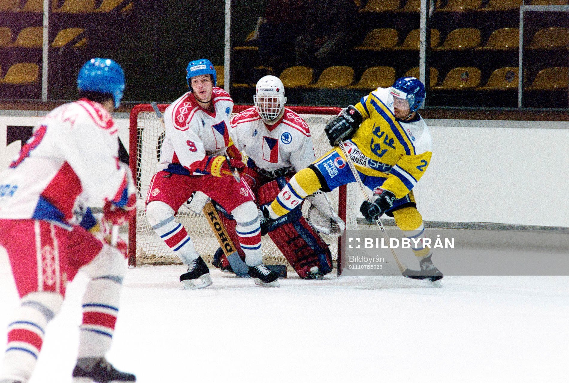 Ishockey, Deutschland Cup, Sverige - Tjeckoslovakien, 6-4