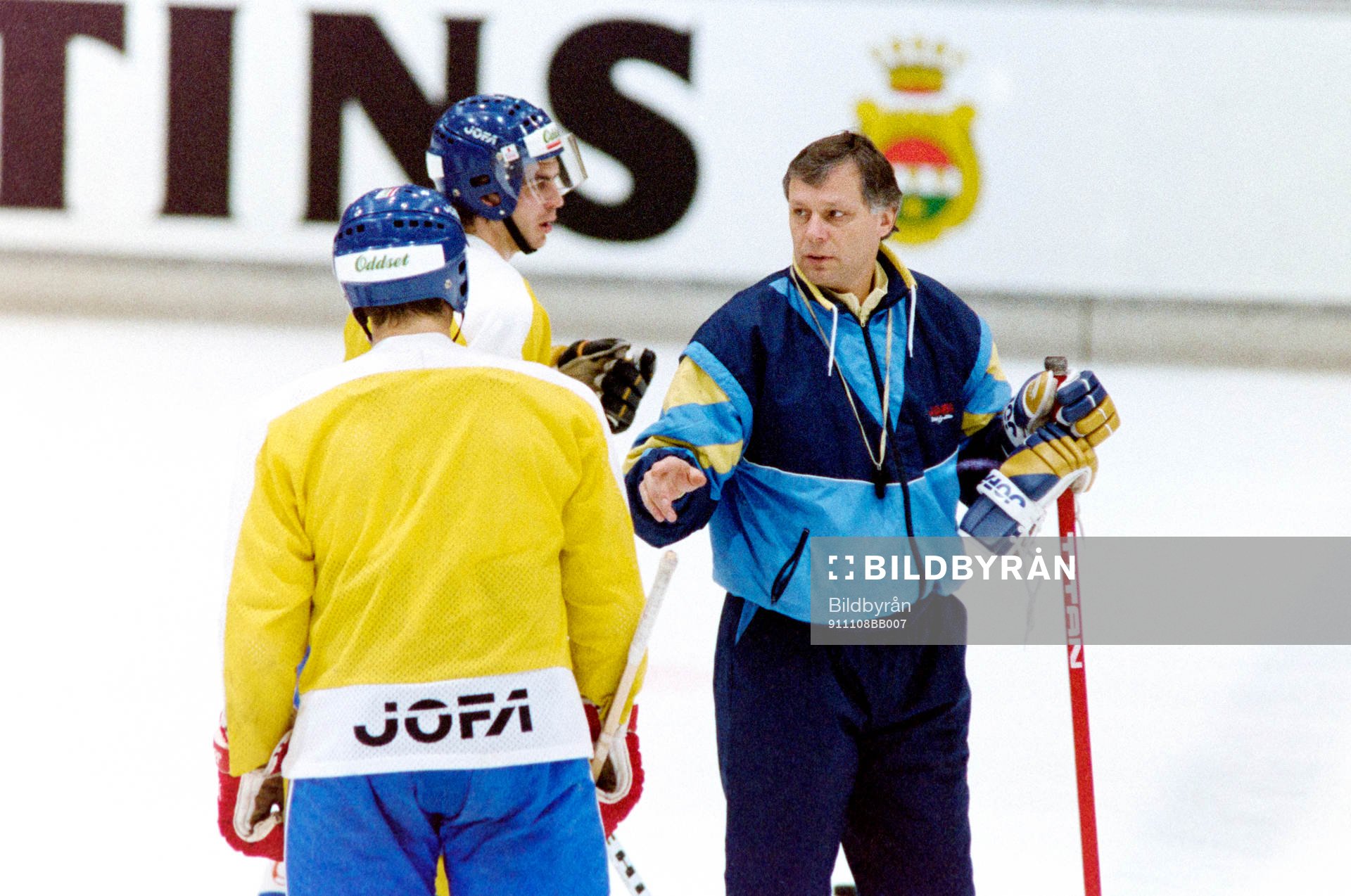 Conny Svensson, förbundskapten i Sverige