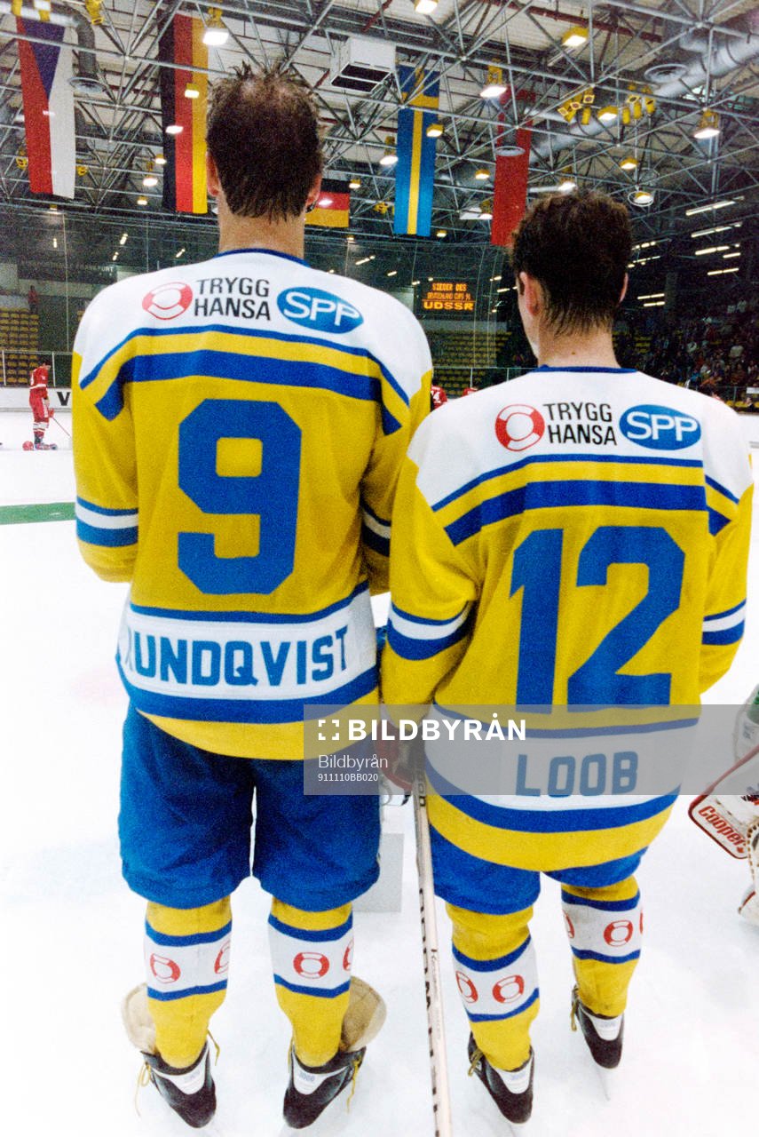 Thomas Rundqvist och Håkan Loob
