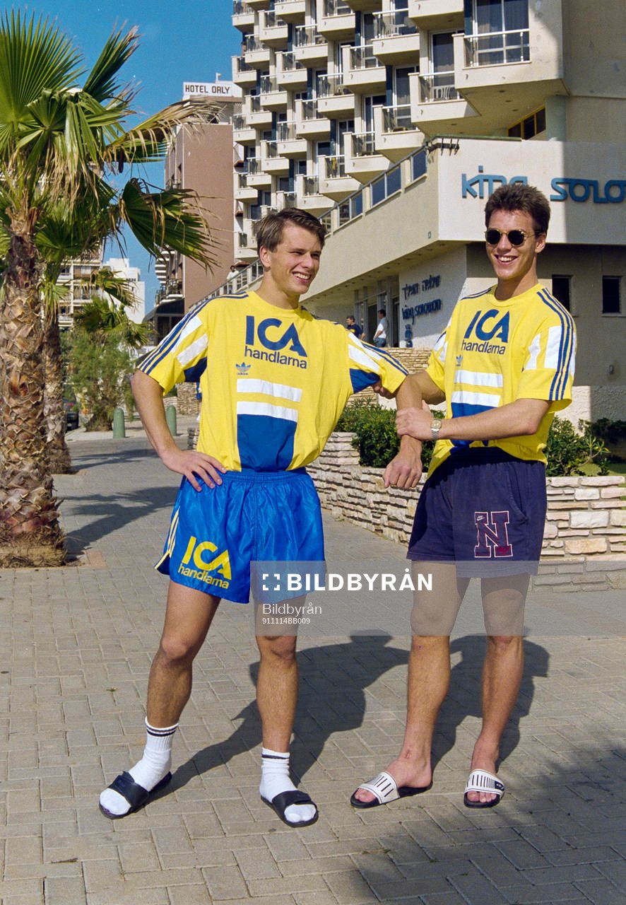 Jonas Axeldal och Patrik Andersson, Sverige