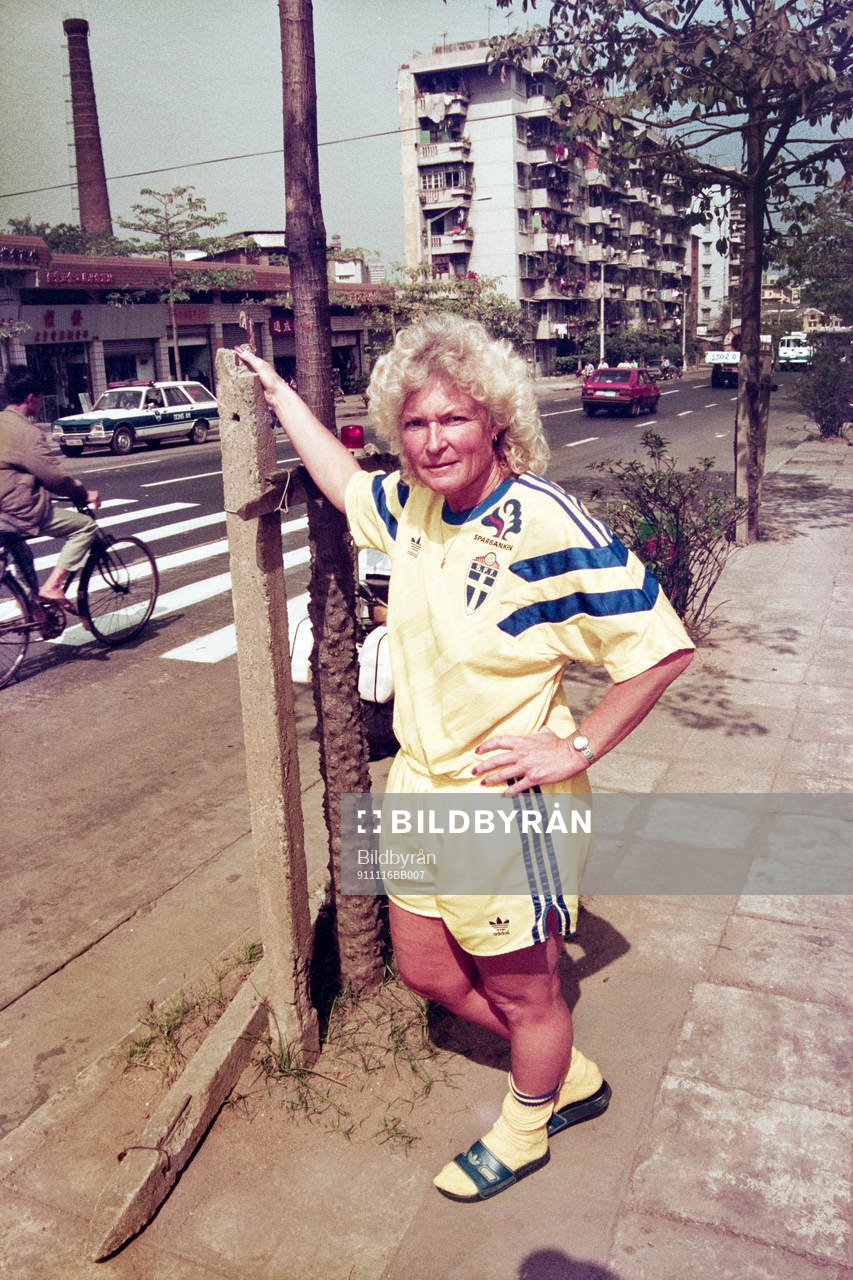  Gunilla Paijkull, förbundskapten i Sverige.